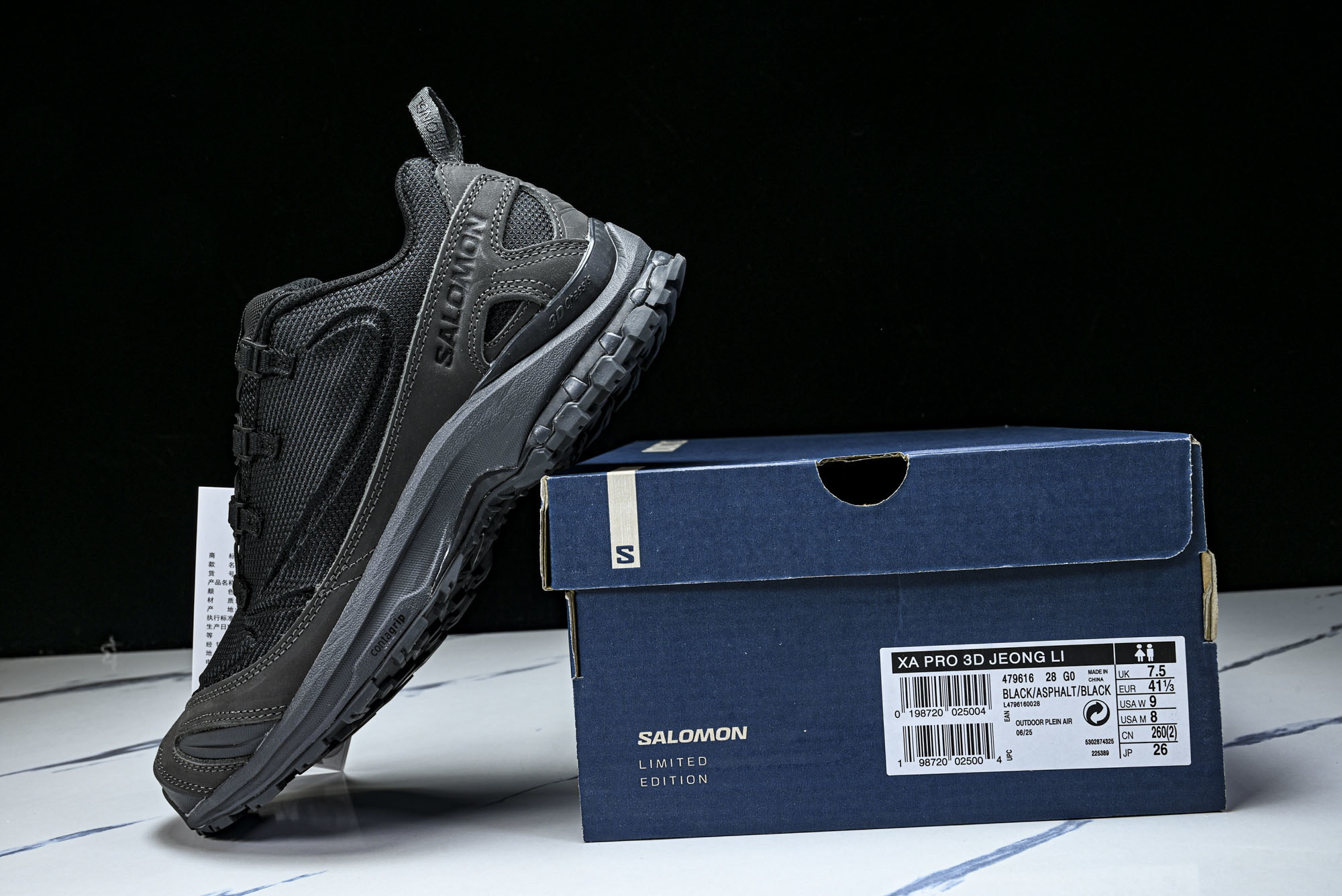 (纯原)Salomon XA PRO 3D Jeong 萨洛蒙户外越野跑鞋 -2336 36.5 37 