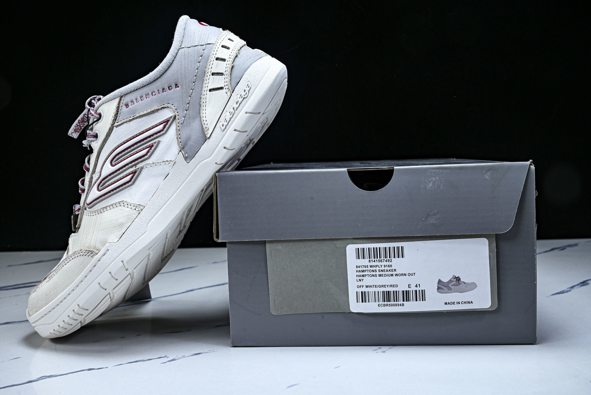 Balenciaga Hamptons Worn Out 巴黎世家十八代潮流复古休闲鞋 WHPLY 91