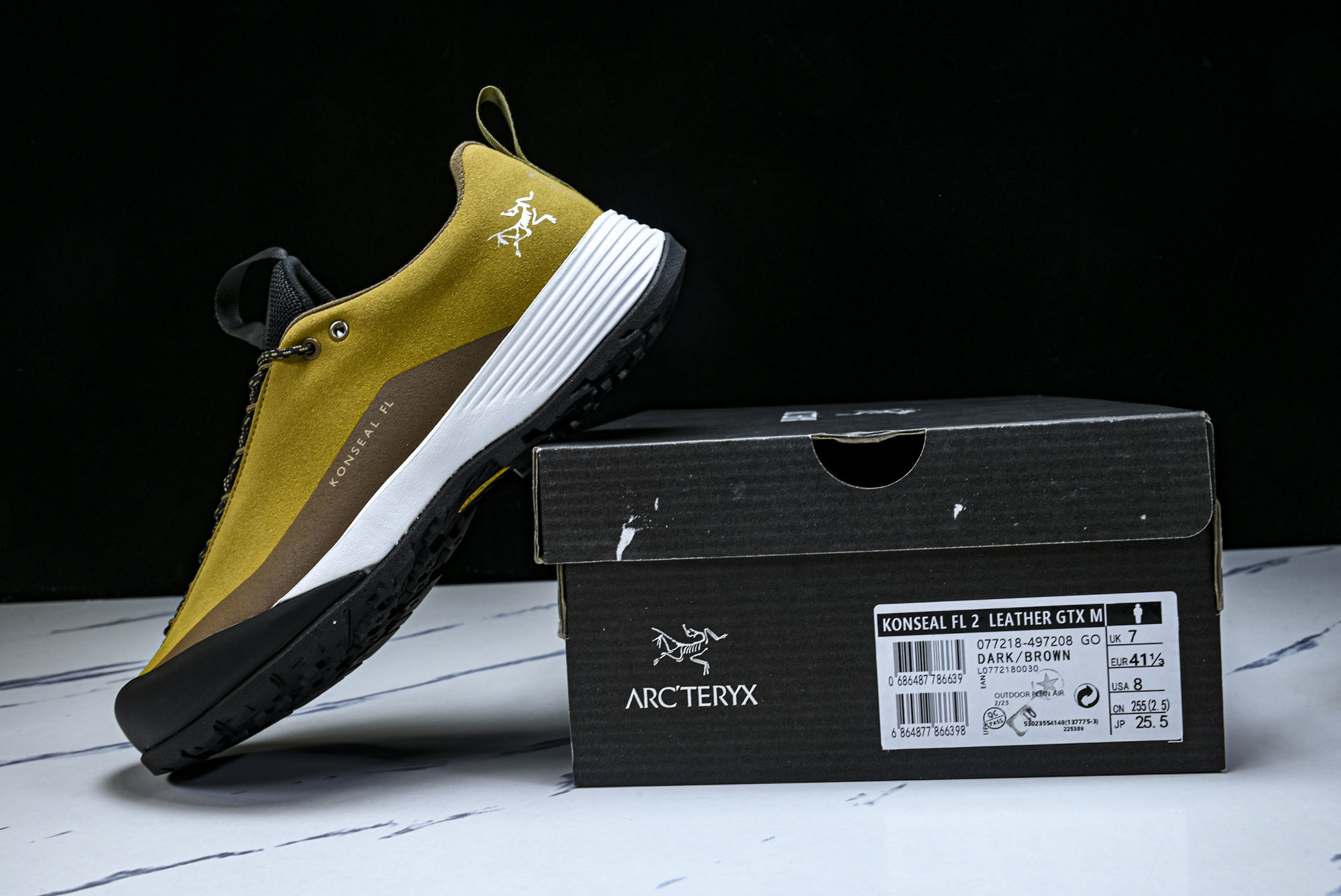 (纯原)始祖鸟·Arc'teryx Konseal FL 2 Leather GTX未来之壳2代系列低帮