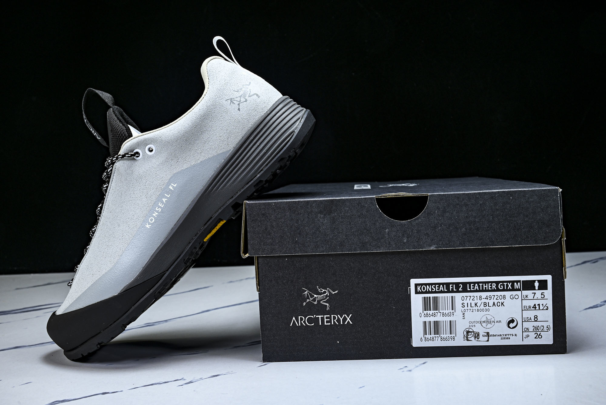 (纯原)始祖鸟·Arc'teryx Konseal FL 2 Leather GTX未来之壳2代系列低帮