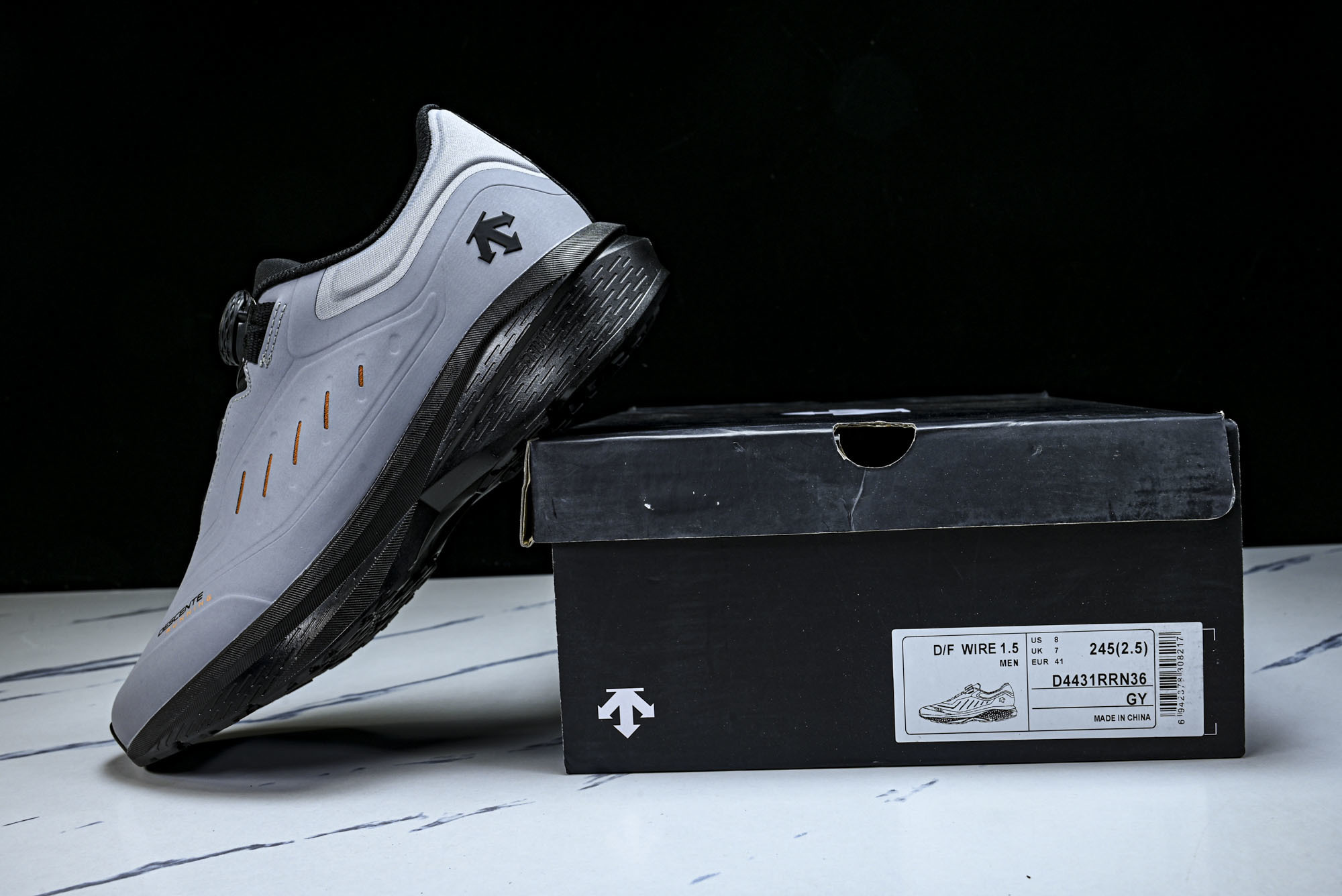 迪桑特DESCENTE RUNNING DFLUID流体鞋缓震BOA防水回弹支撑跑步鞋D4431RRN3