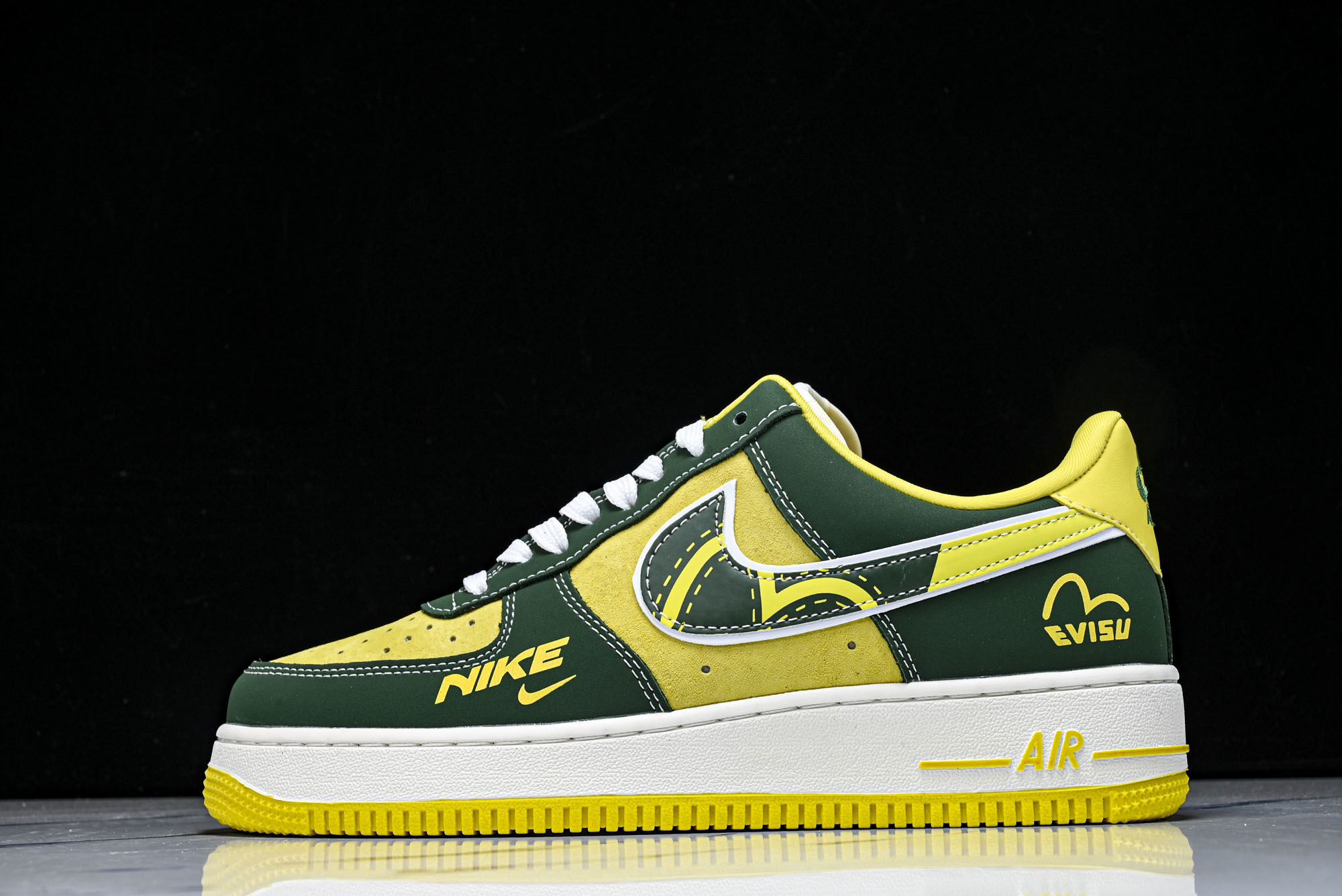 Nike Air Force 1'07 Low 草绿黄 空军一号低帮休闲板鞋 SY1388-00836 