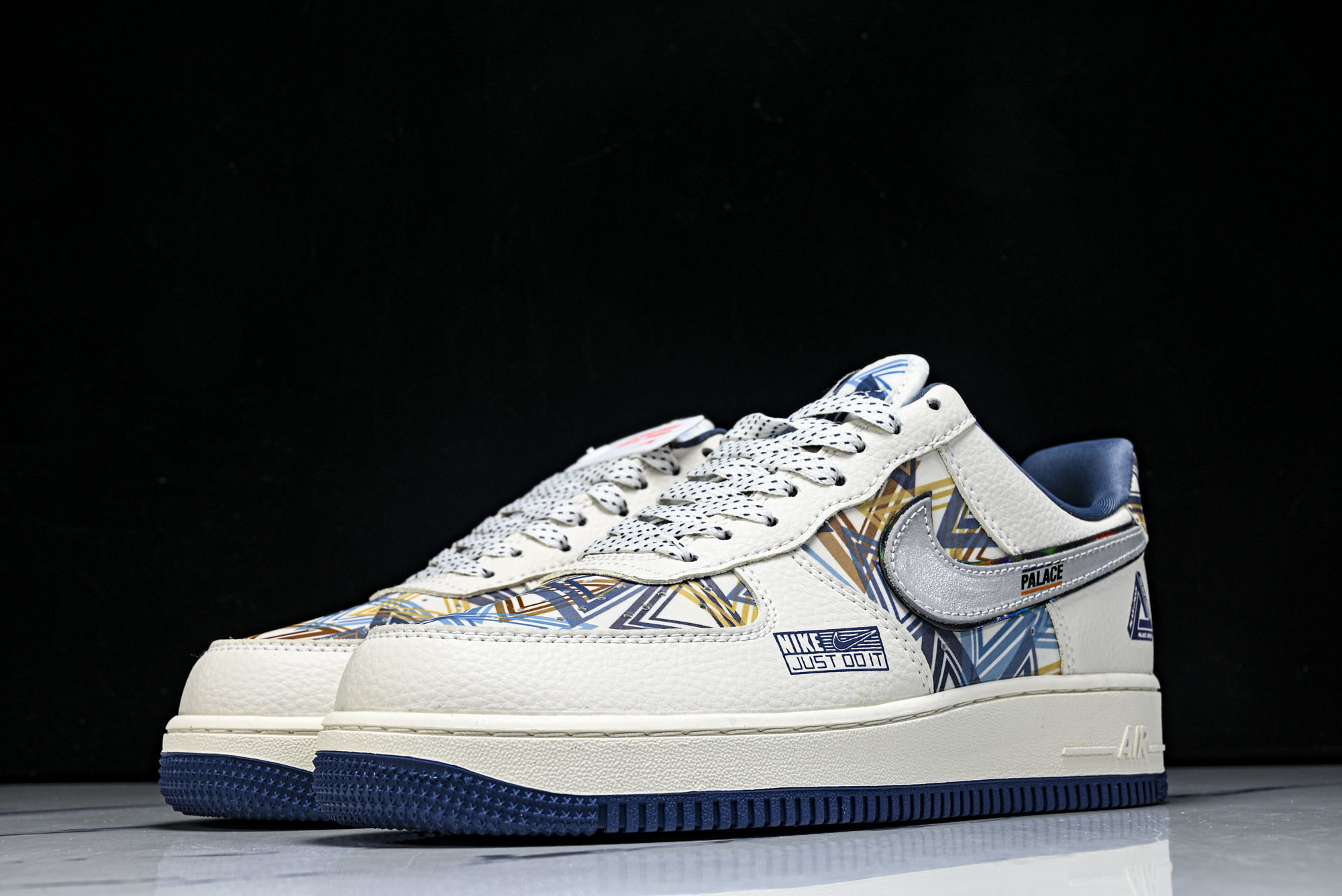 Nike Air Force 1'07 Low 联名 米白积木 空军一号低帮休闲板鞋 XL1979-12