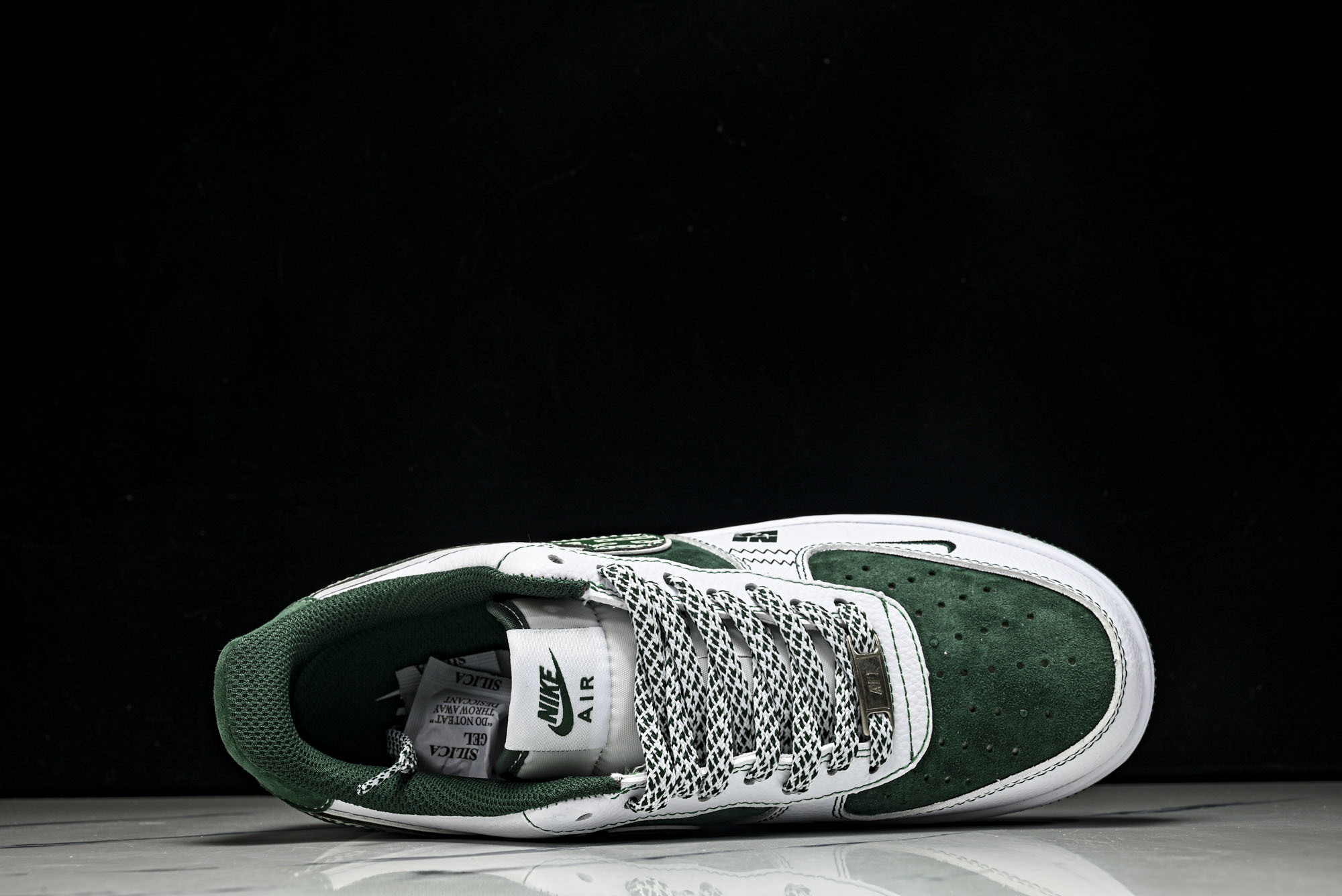 Nike Air Force 1'07 Low 北面联名 绿猪八翻毛 空军一号低帮休闲板鞋 SU2305