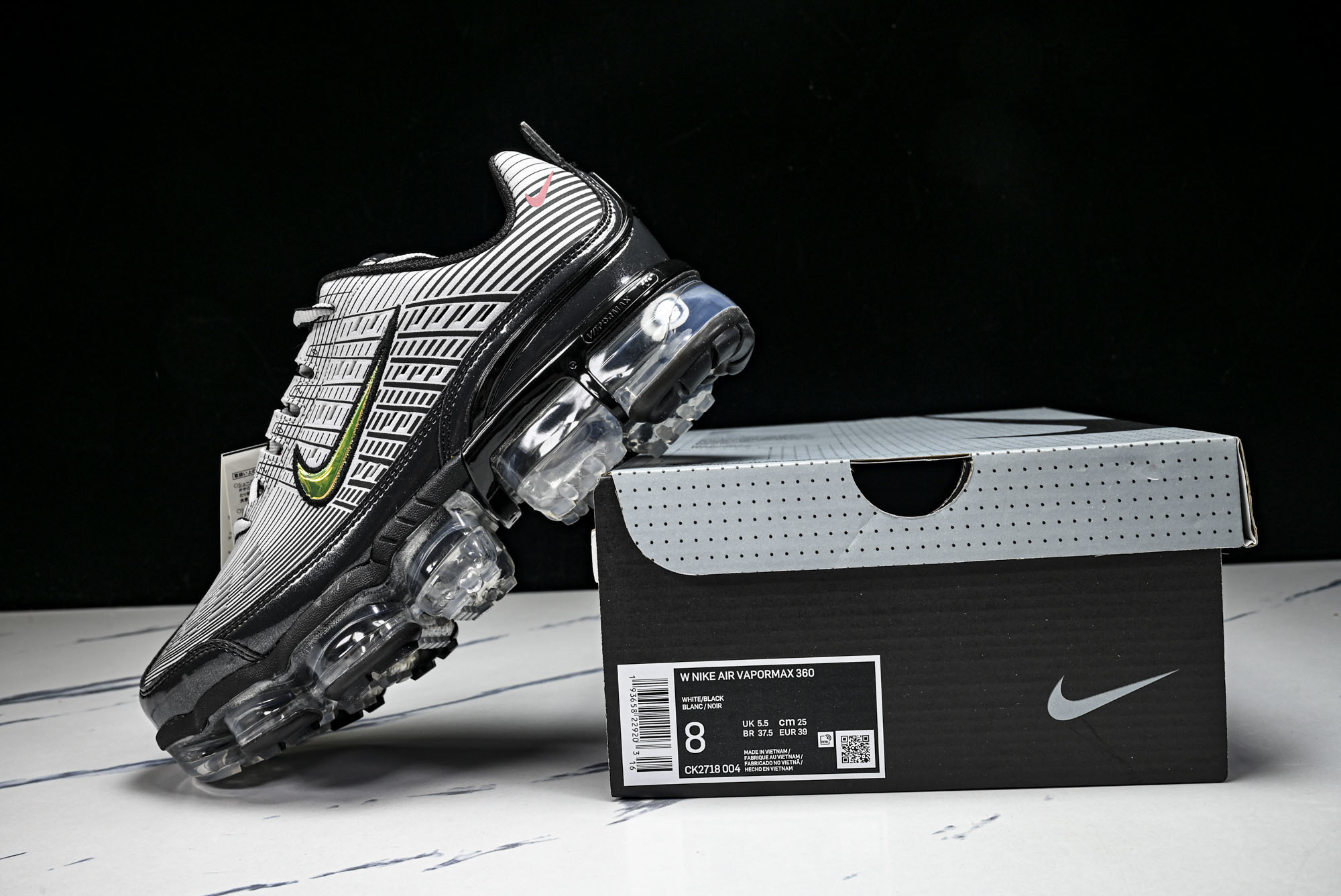 Nike Air Vapormax 360 全掌大气垫透气跑步鞋 CK2718-00435.5 36 3