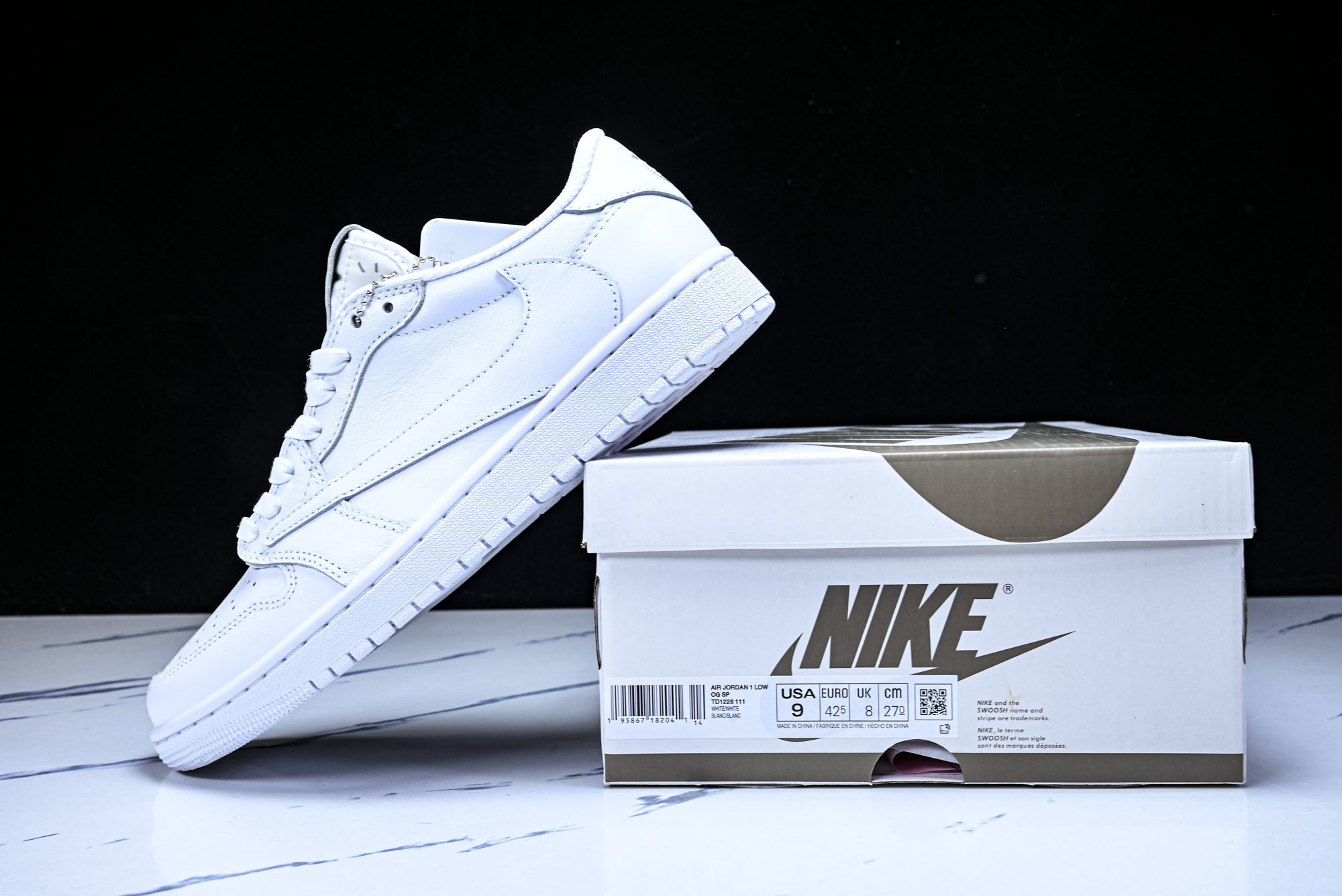 Travis Scott x Air Jordan Low OG SP AJ1 乔1 TS联名倒钩低帮 