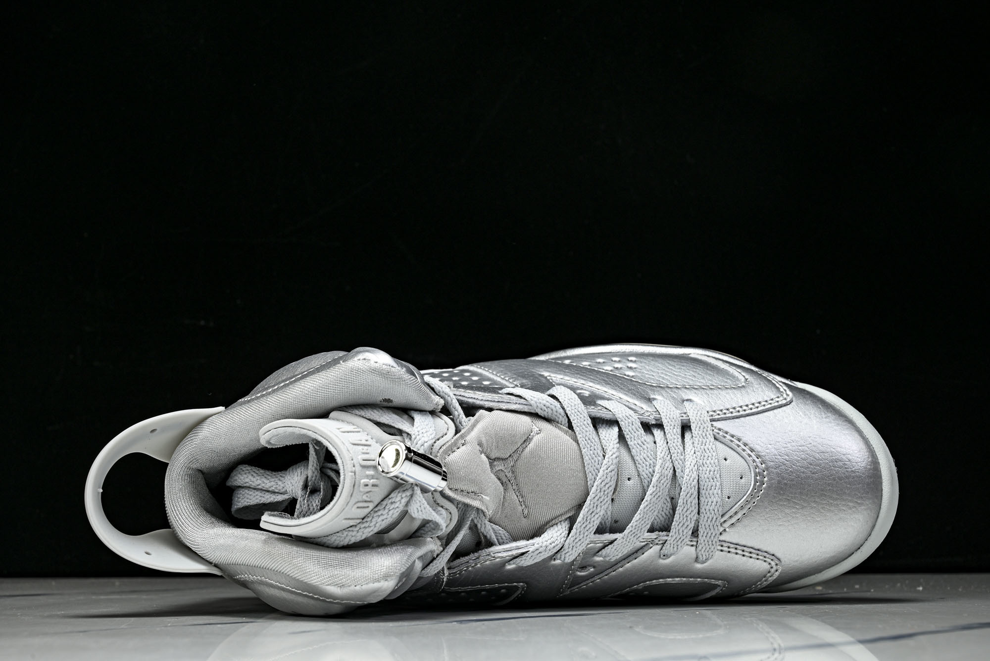 PSG x Air Jordan 6 Retro AJ6 乔6液态银 大巴黎 IQ5135-01040 