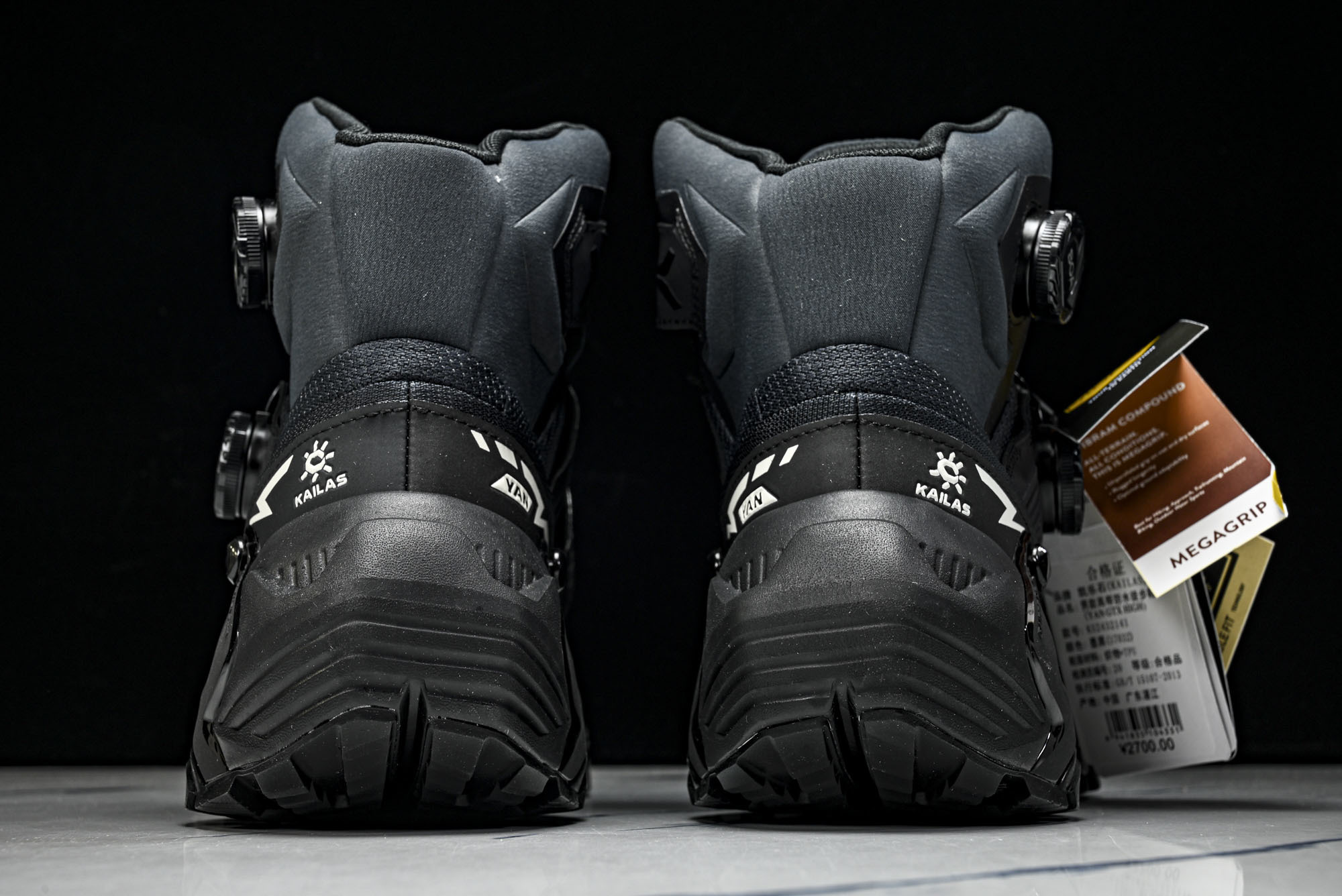 (TOP)凯乐石YAN GTX HIGH高帮防水徒步登山鞋男女士V底防滑户外休闲鞋KS36 36.5 3