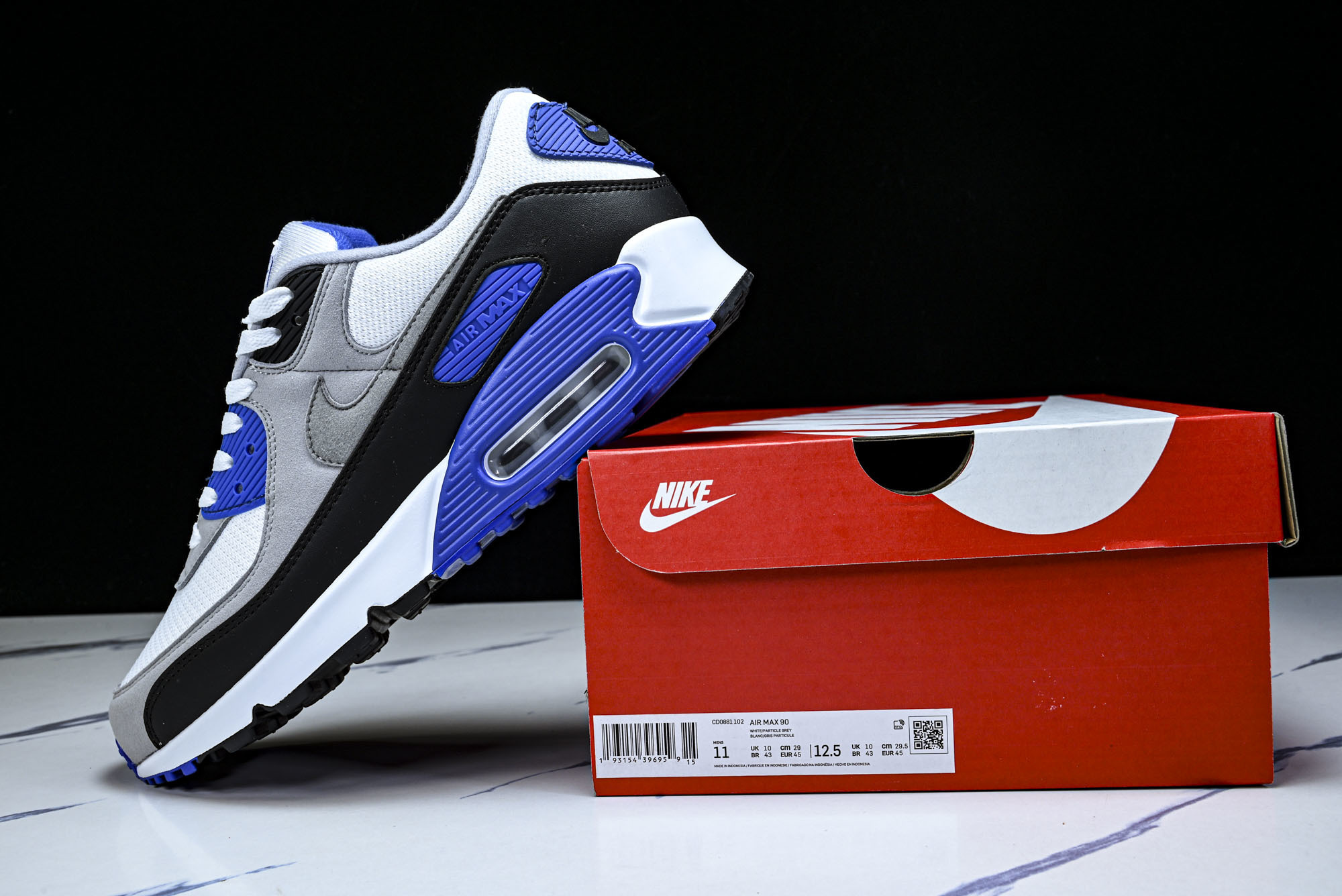 ()耐克 Air Max 90 LTR 男女士情侣经典运动鞋CD0881 10239 40 40.5 4
