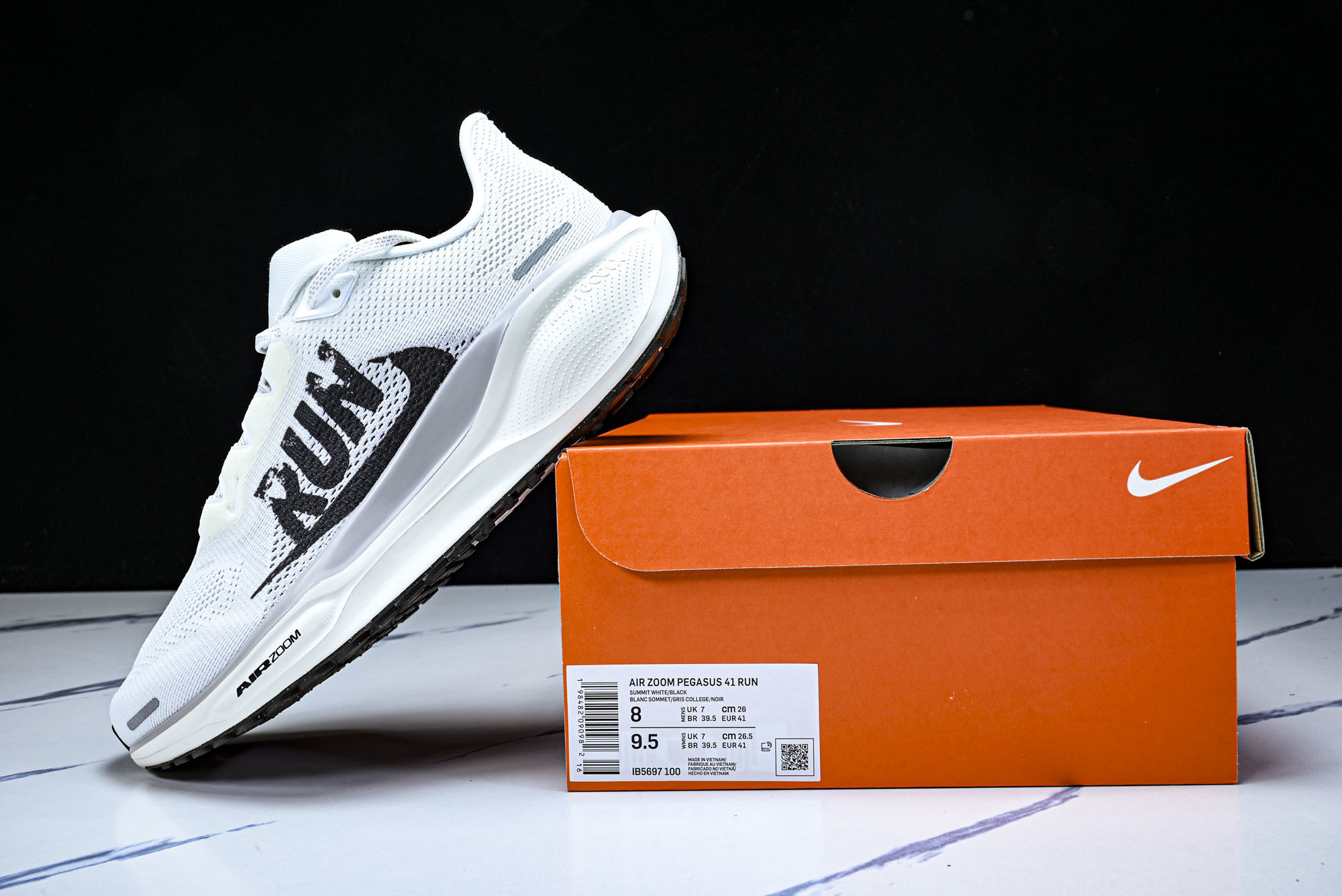 ()NIKE 耐克AIR ZOOM PEGASUS 飞马41运动跑步鞋锐力1B5697 10036 36