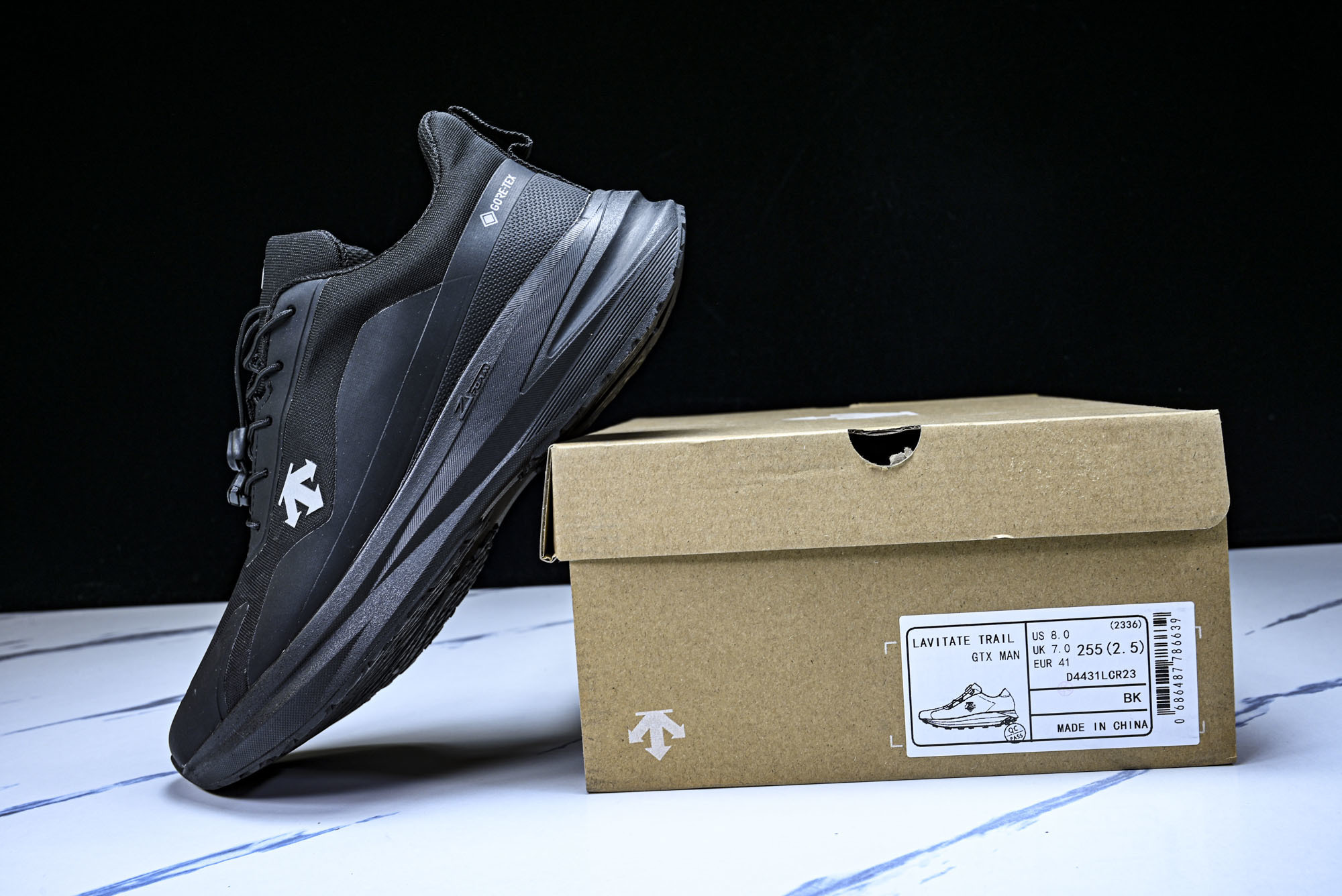 迪桑特 DESCENTE Enerzite Lavitate Trail 25秋冬男款运动休闲跑鞋D44