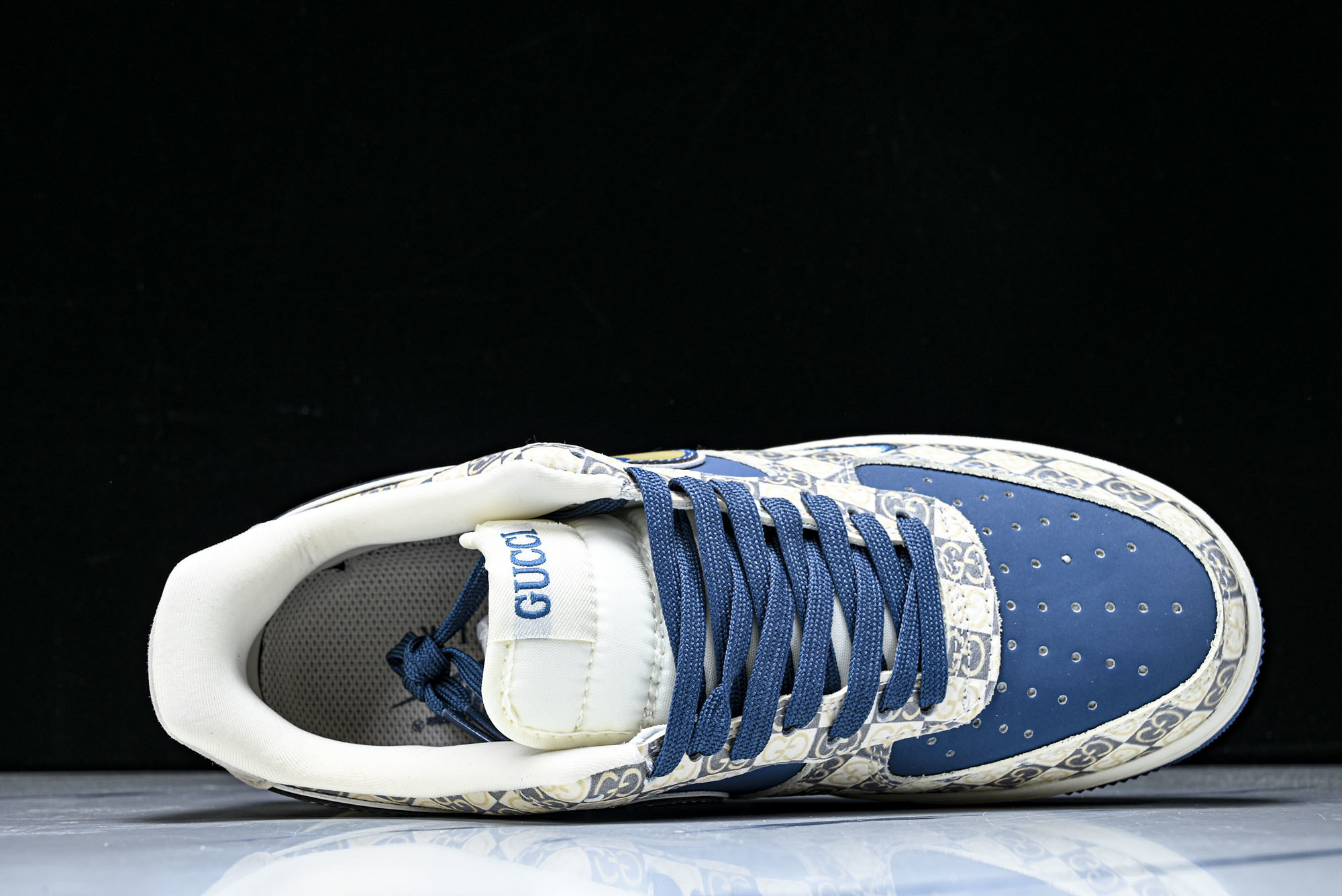 Nike Air Force 1'07 Low 联名 米白蓝 空军一号低帮休闲板鞋 XL1979-127