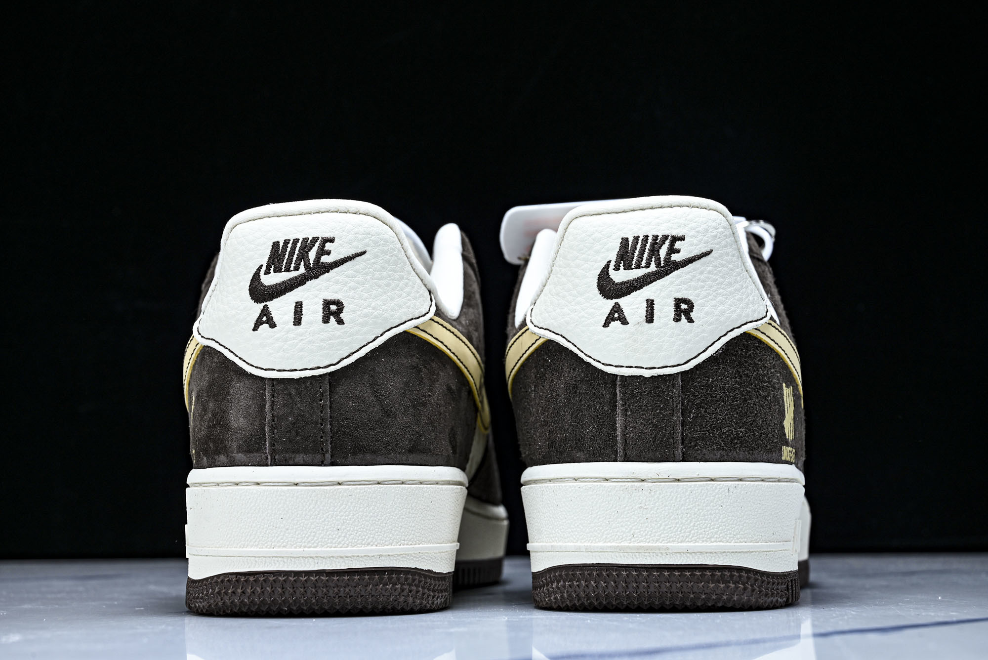 Nike Air Force 1'07 Low 联名 棕白金 空军一号低帮休闲板鞋 KD1688-001