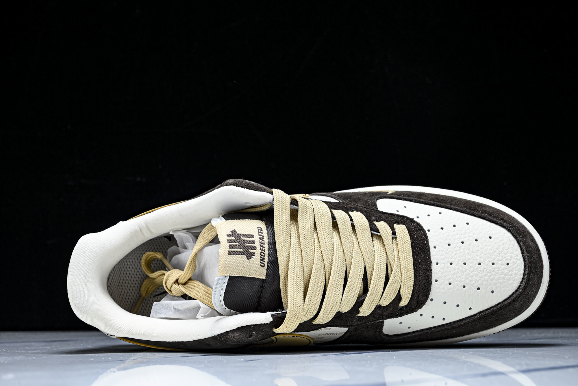 Nike Air Force 1'07 Low 联名 棕白金 空军一号低帮休闲板鞋 KD1688-001