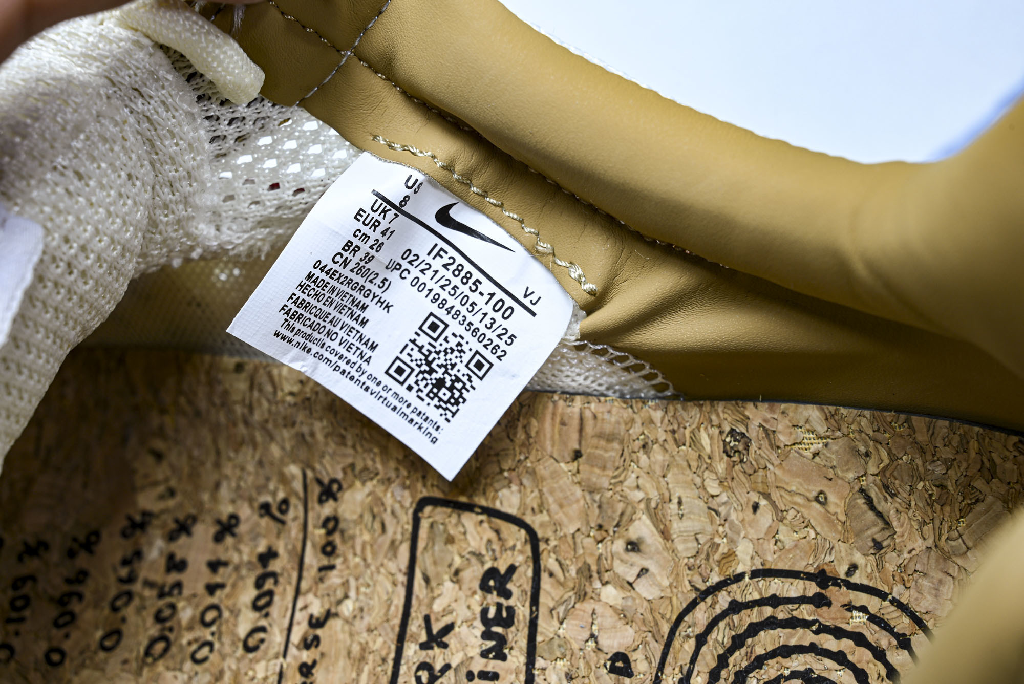 Tom Sachs x Nike Craft 火星鞋3.0 米棕色联名跑步鞋 IF2885-10036 