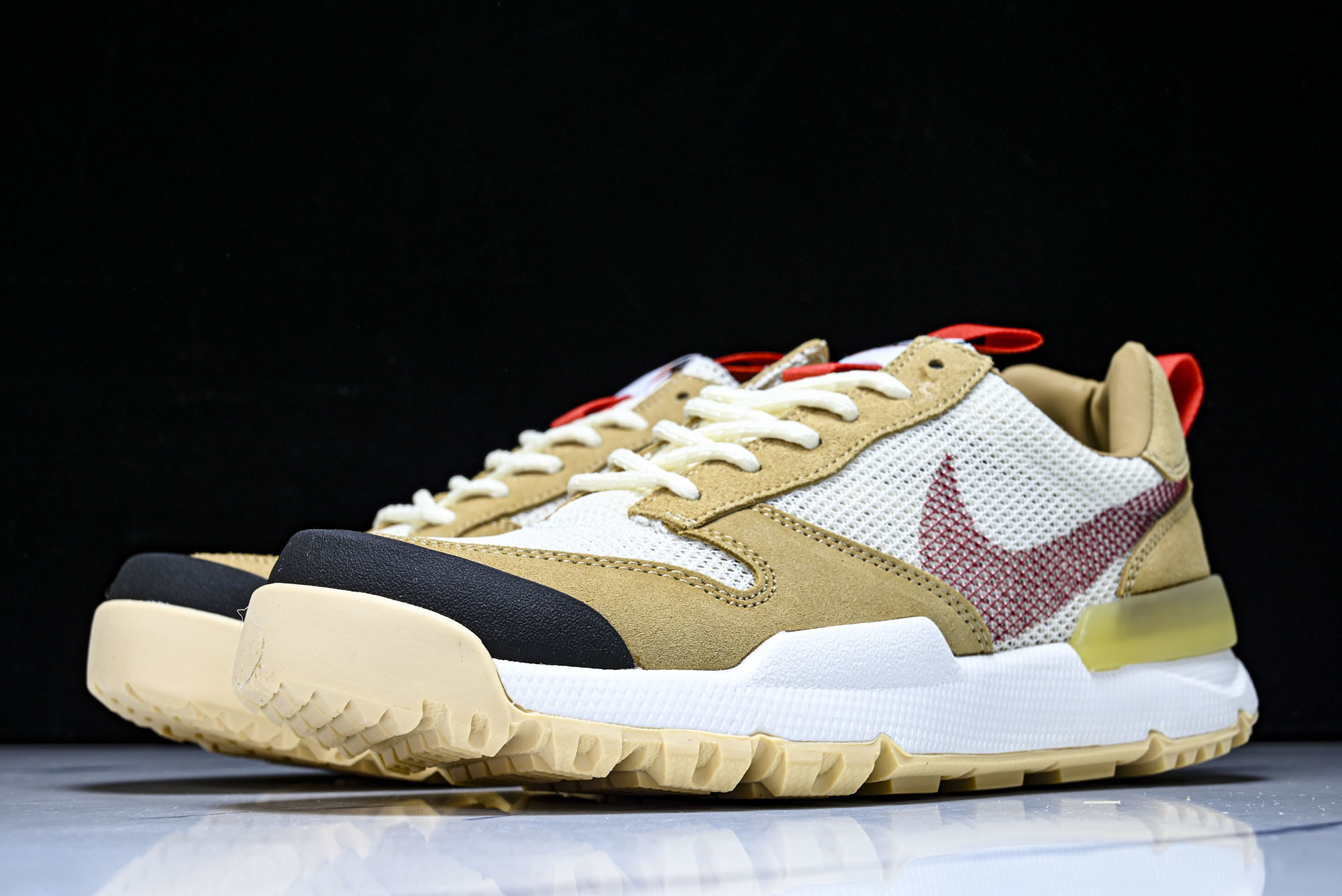 Tom Sachs x Nike Craft 火星鞋3.0 米棕色联名跑步鞋 IF2885-10036 