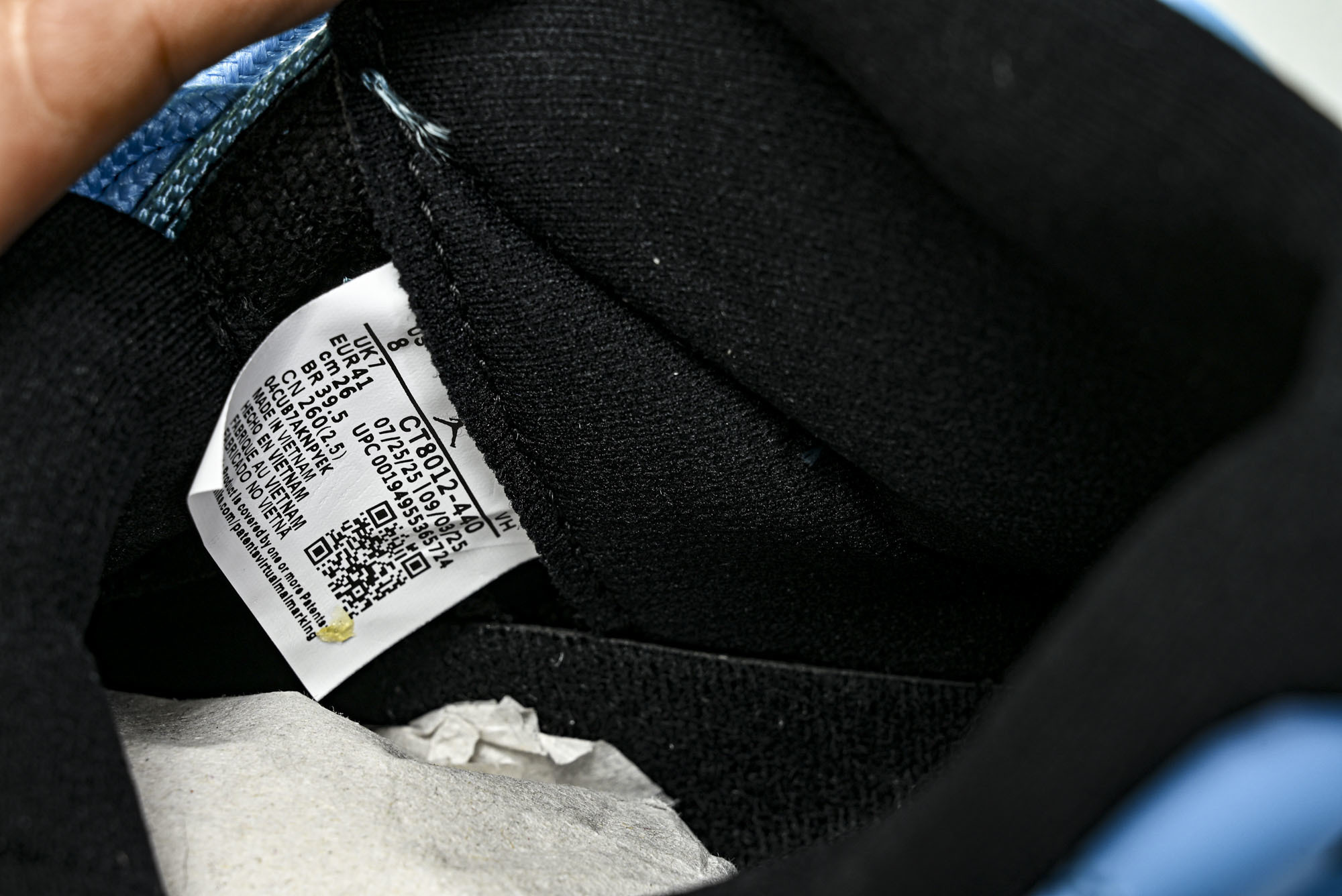 Air Jordan 11 Retro AJ11 乔11蓝黑 CT8012-440 YZ77740 40