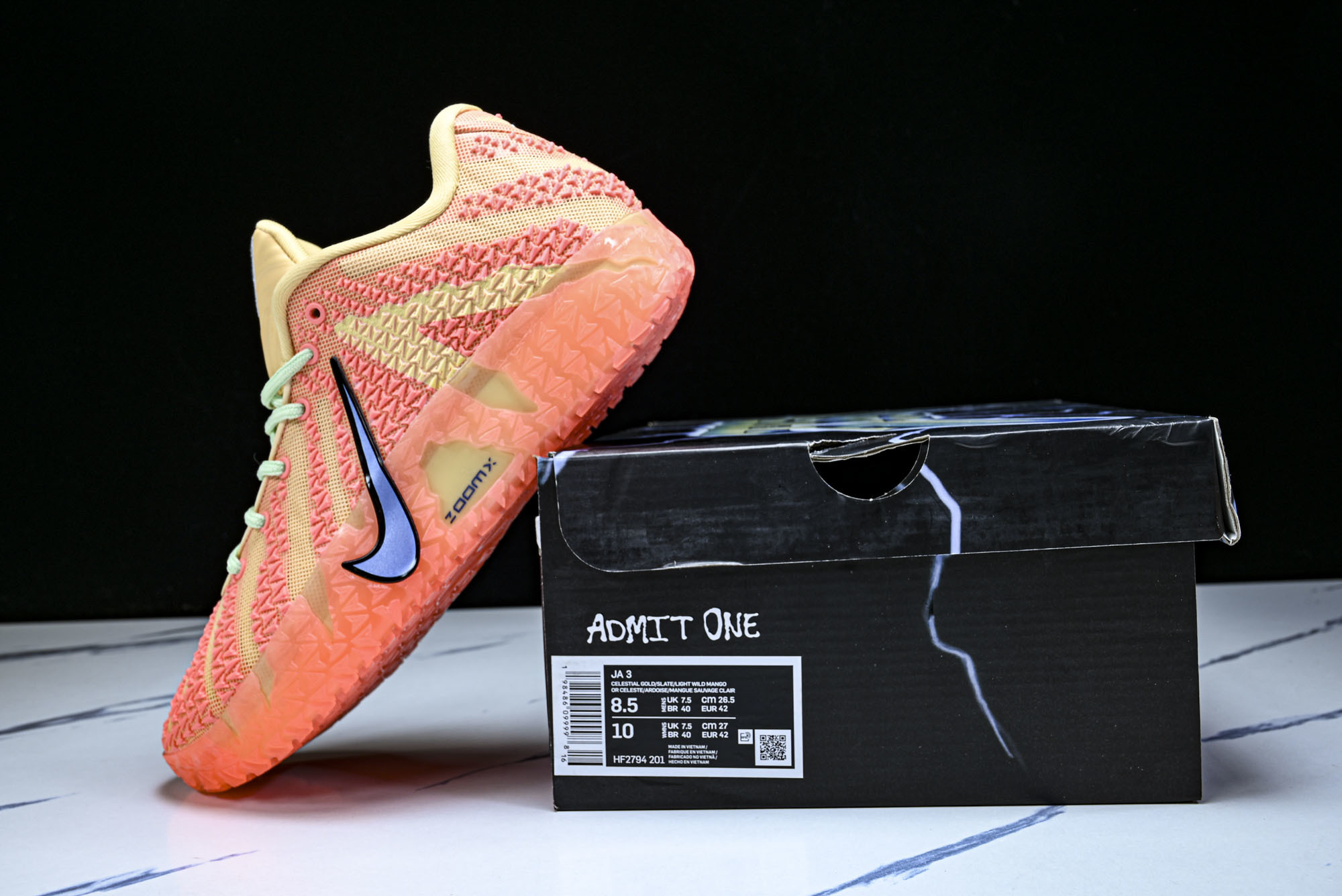 Nike JA 3 EP 莫兰特三代低帮篮球鞋 HF2794-20139 40 40.5 41 42 4