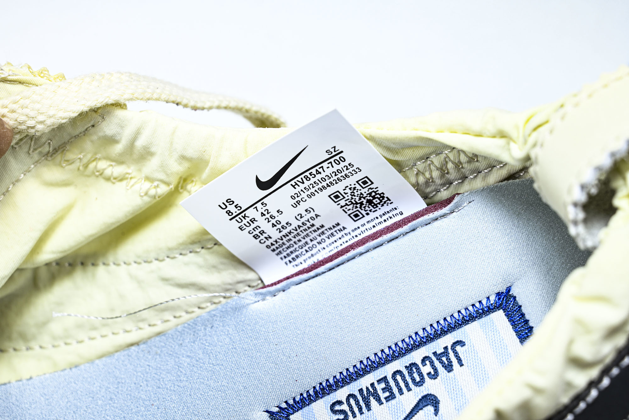 (纯原)NK Moon Shoe SP Jacquemus Alabaster (Women's) 米白