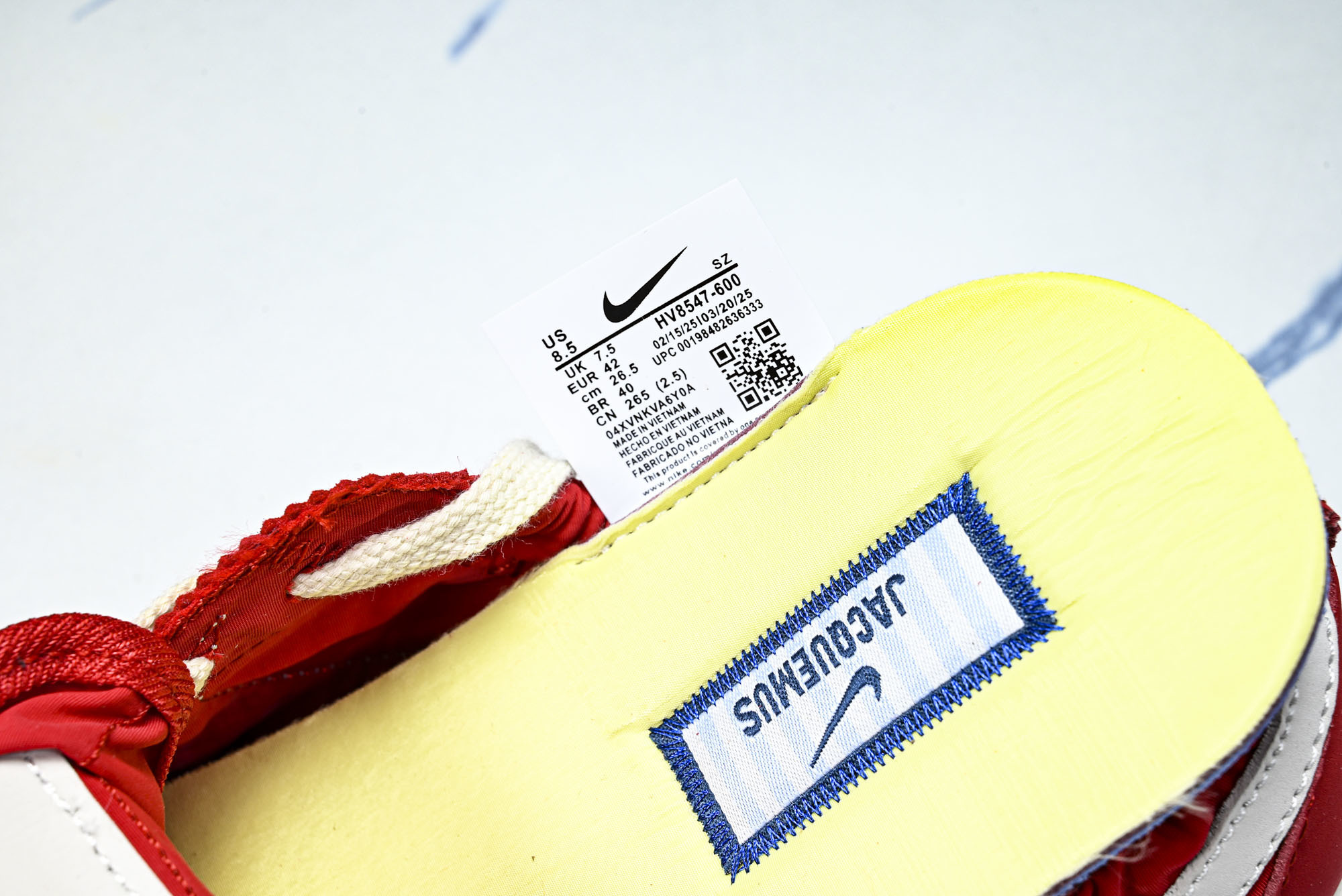 (纯原)NK Moon Shoe SP Jacquemus University Red (Women'