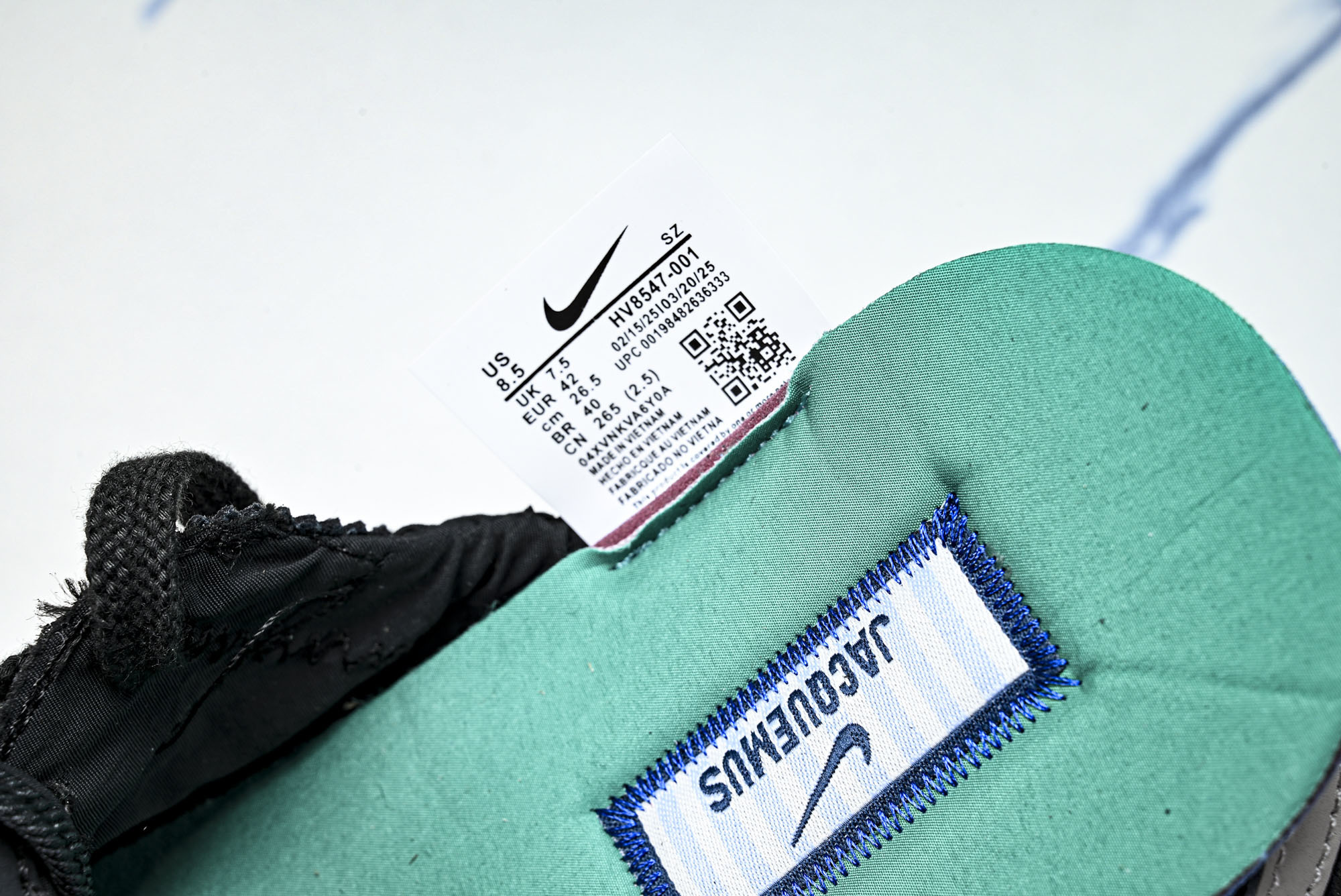 (纯原)NK Moon Shoe SP Jacquemus Off Noir (Women's) 黑灰白