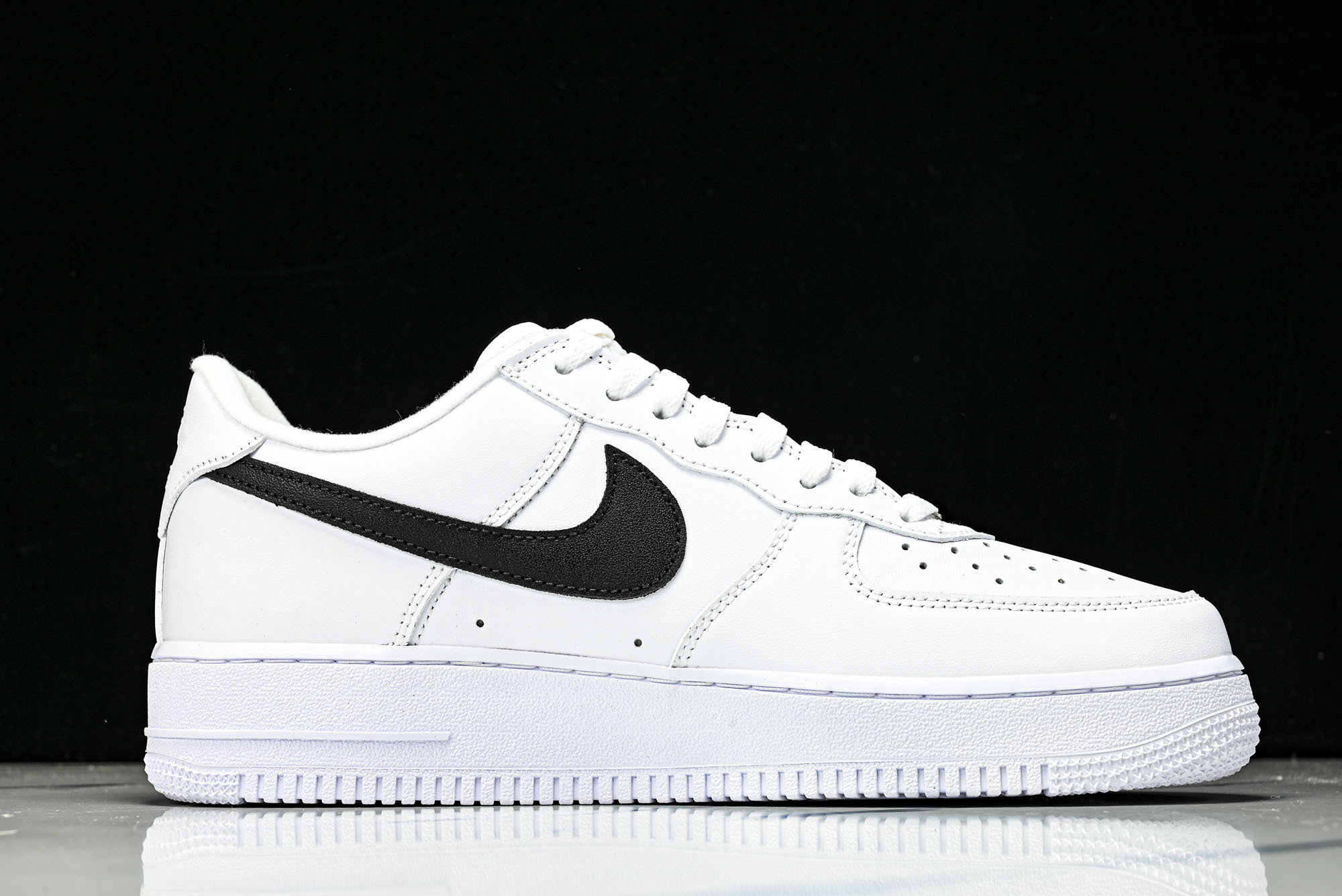 (MAX)NK Air Force 1 Low Supreme White Black 白黑 CU922