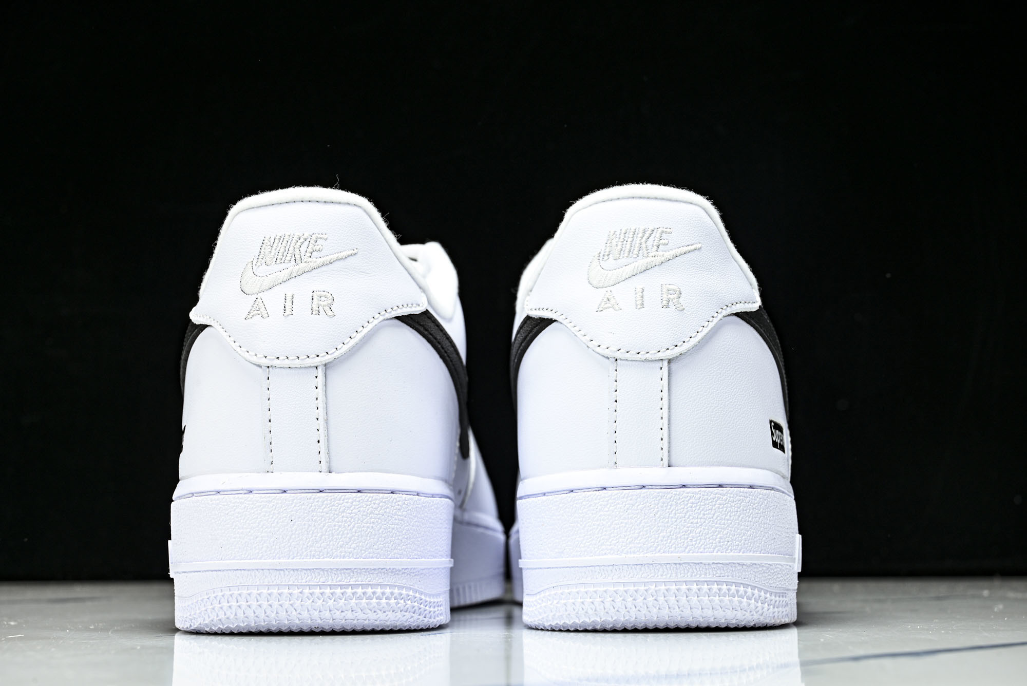 (MAX)NK Air Force 1 Low Supreme White Black 白黑 CU922