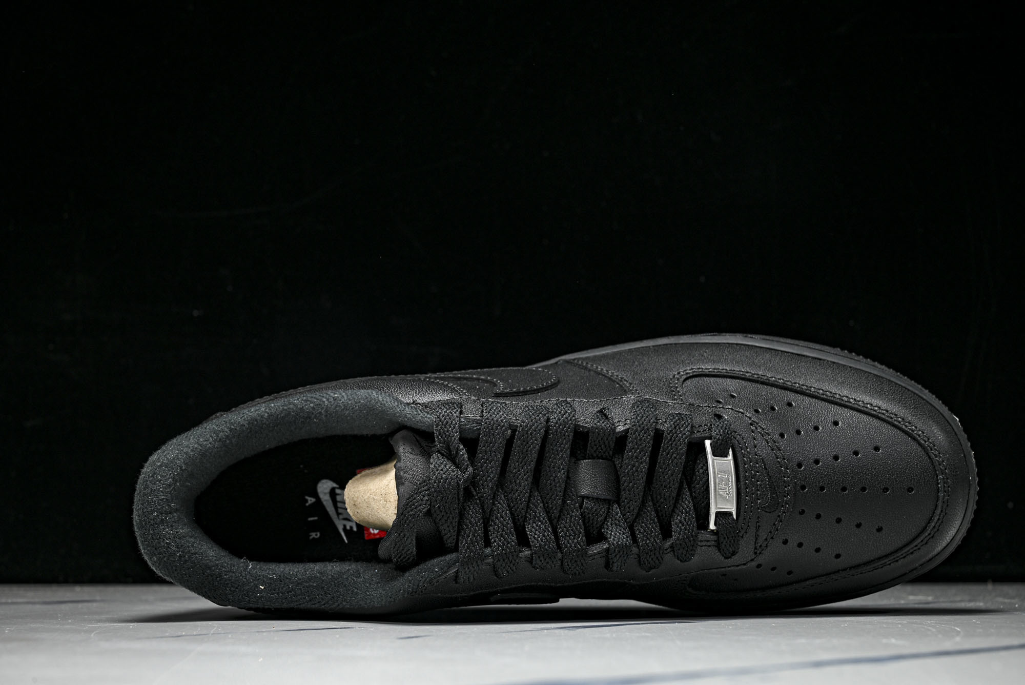 (MAX)NK Air Force 1 Low Supreme Black White 黑白 CU922