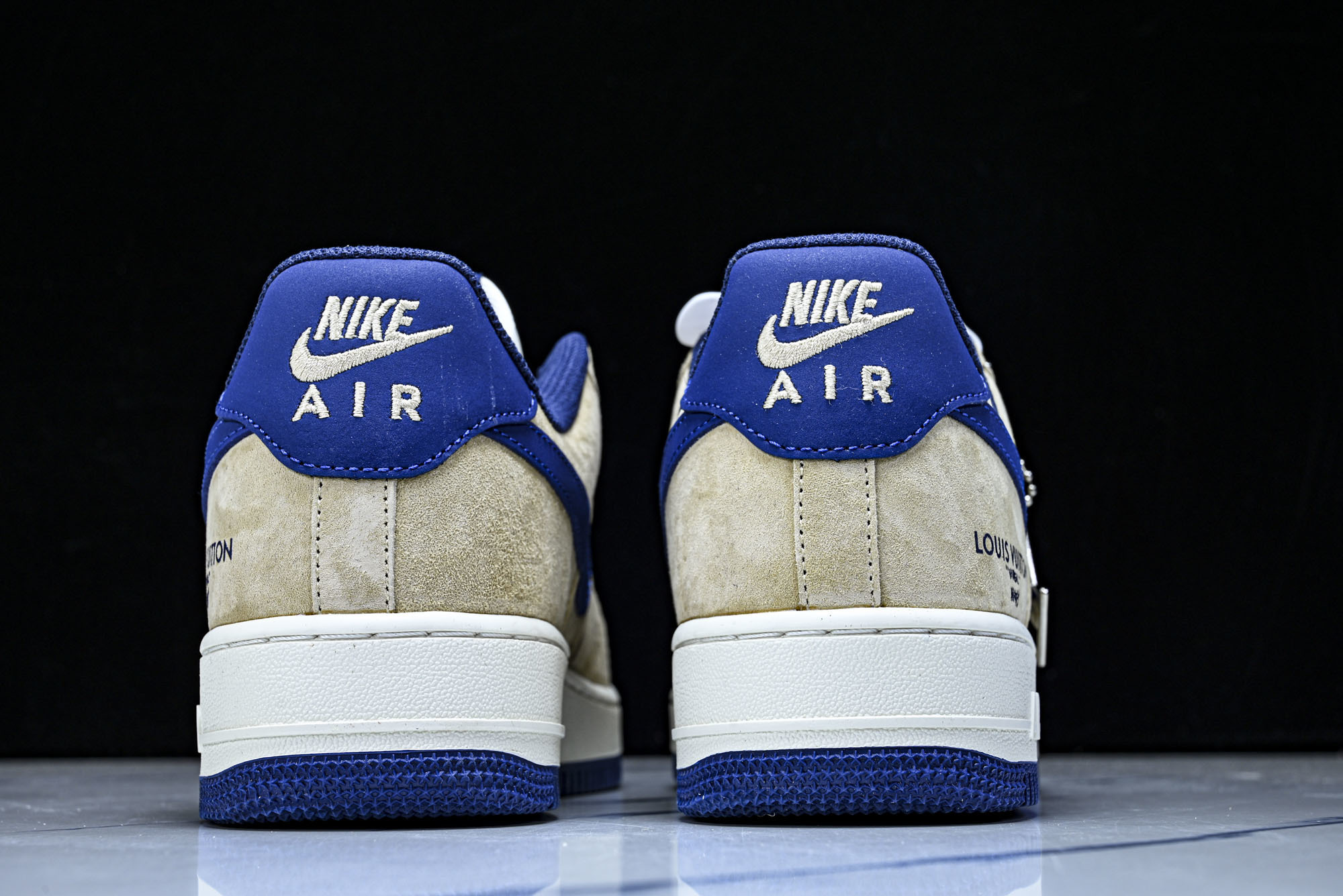 Nike Air Force 1'07 Low 联名 沙褐藏蓝 空军一号低帮休闲板鞋 FQ3545-30
