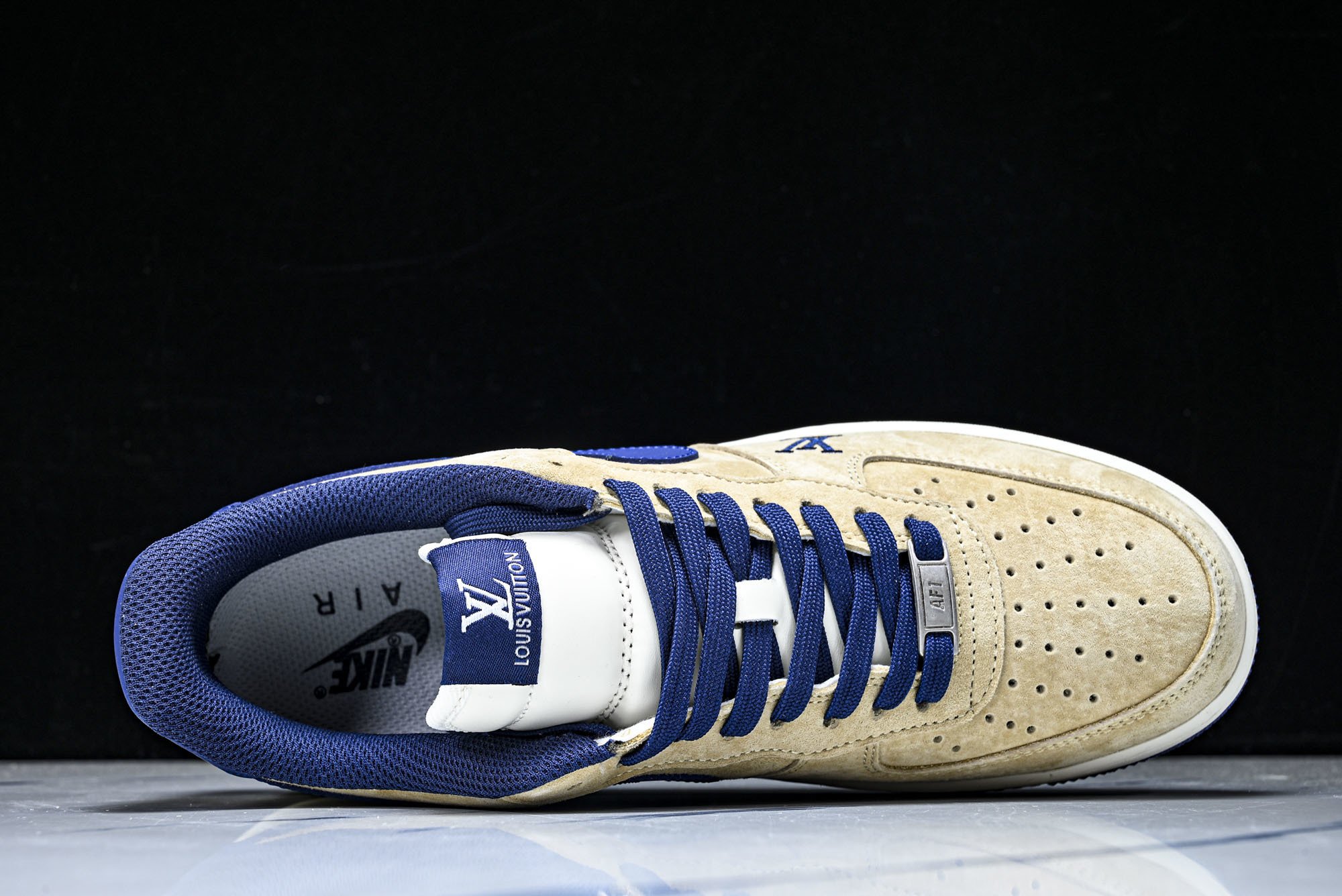 Nike Air Force 1'07 Low 联名 沙褐藏蓝 空军一号低帮休闲板鞋 FQ3545-30