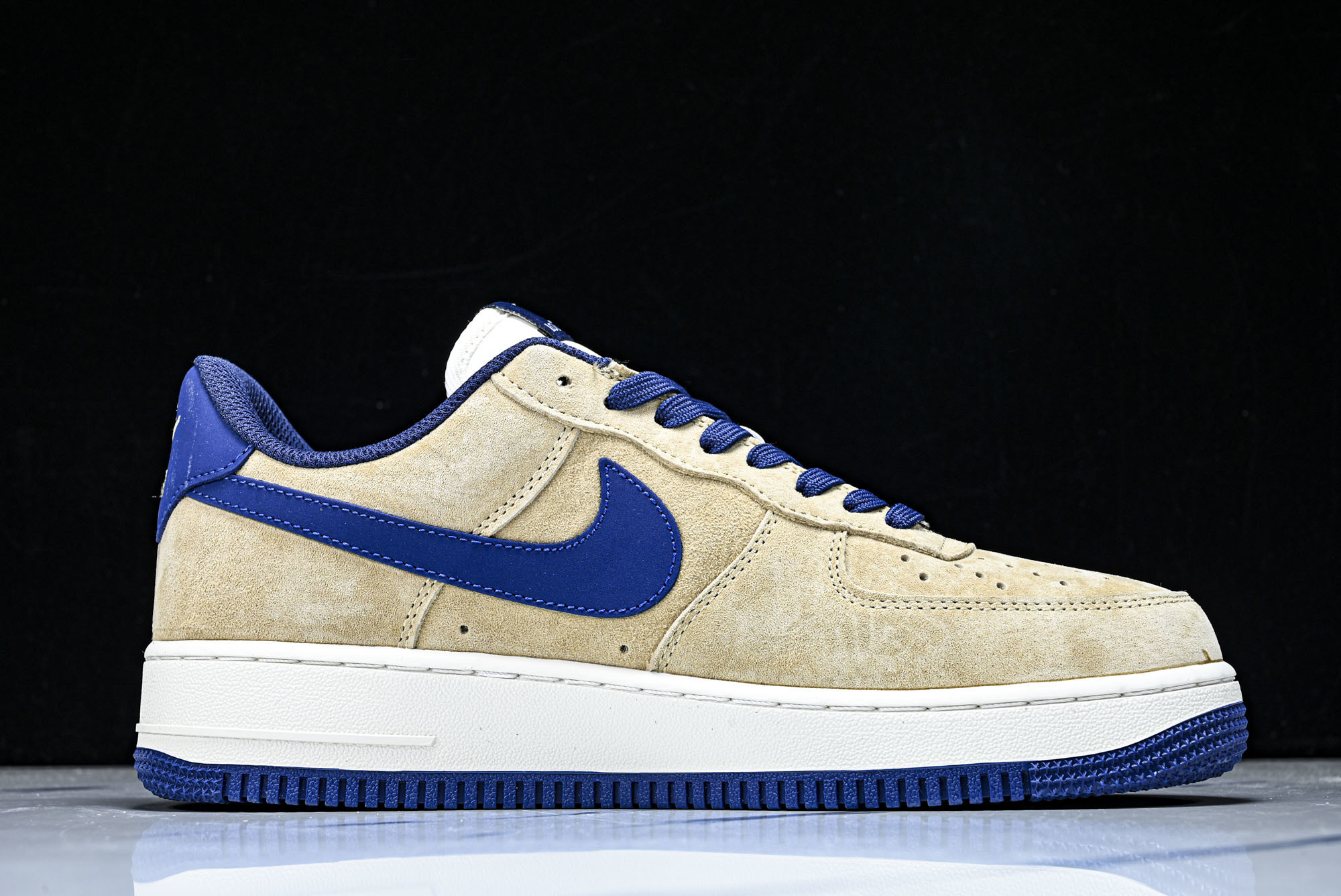 Nike Air Force 1'07 Low 联名 沙褐藏蓝 空军一号低帮休闲板鞋 FQ3545-30