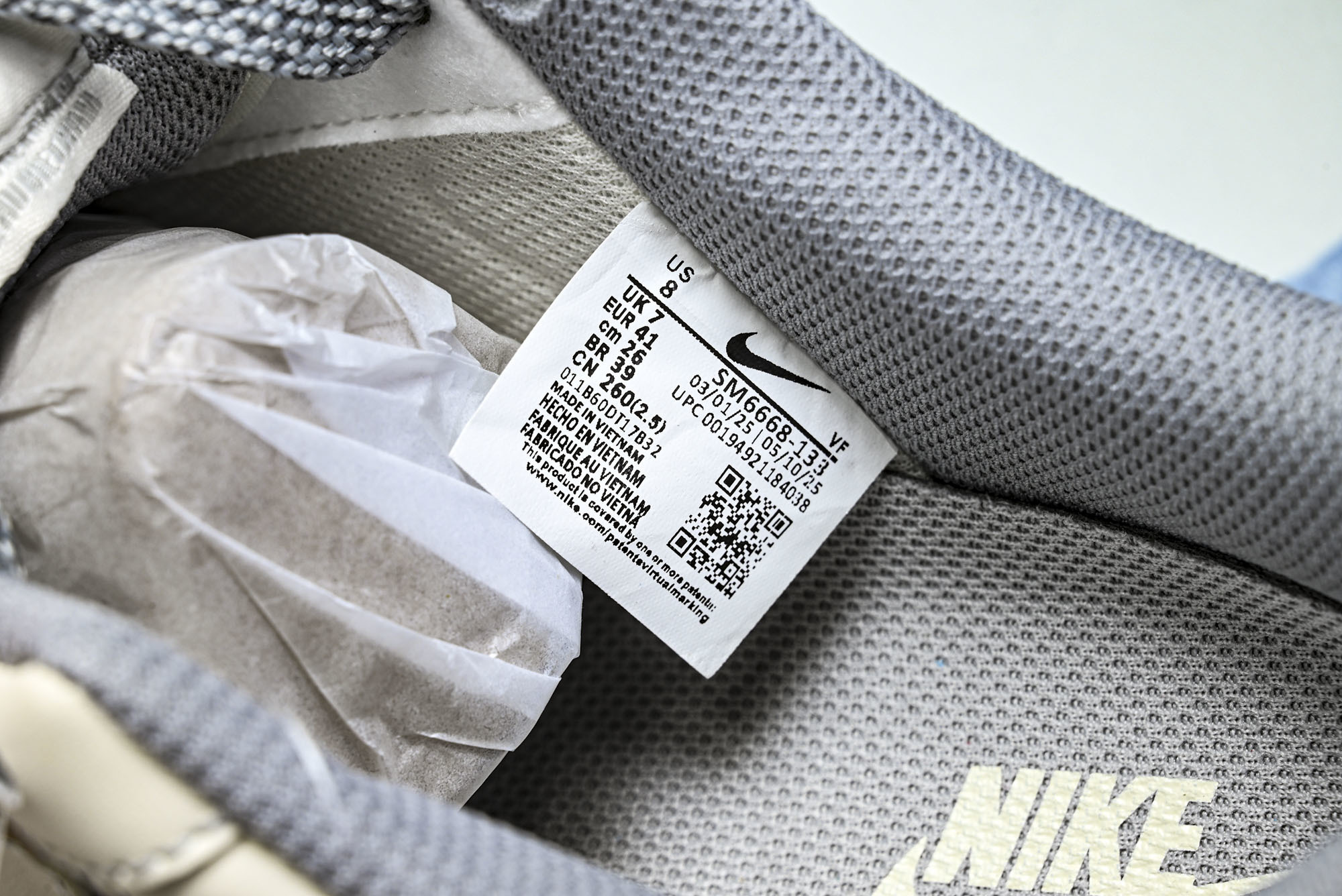 Nike Air Force 1'07 Low 联名 沙褐藏蓝 空军一号低帮休闲板鞋 SM6668-13