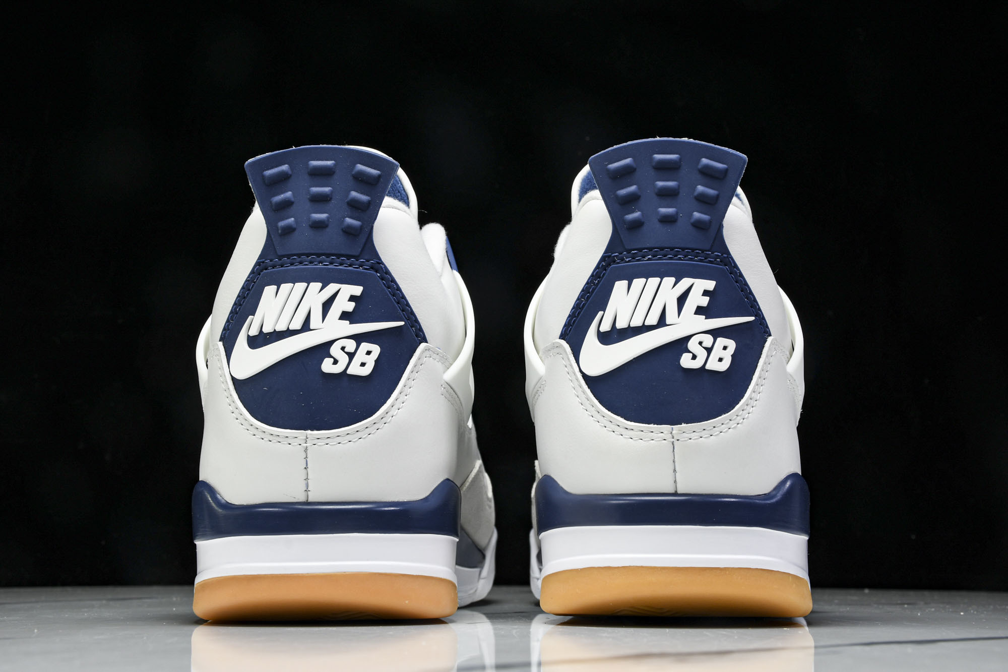 (OG原厂)NK SB x Air Jordan Air 4 Retro SP Navy 海军蓝 DR5