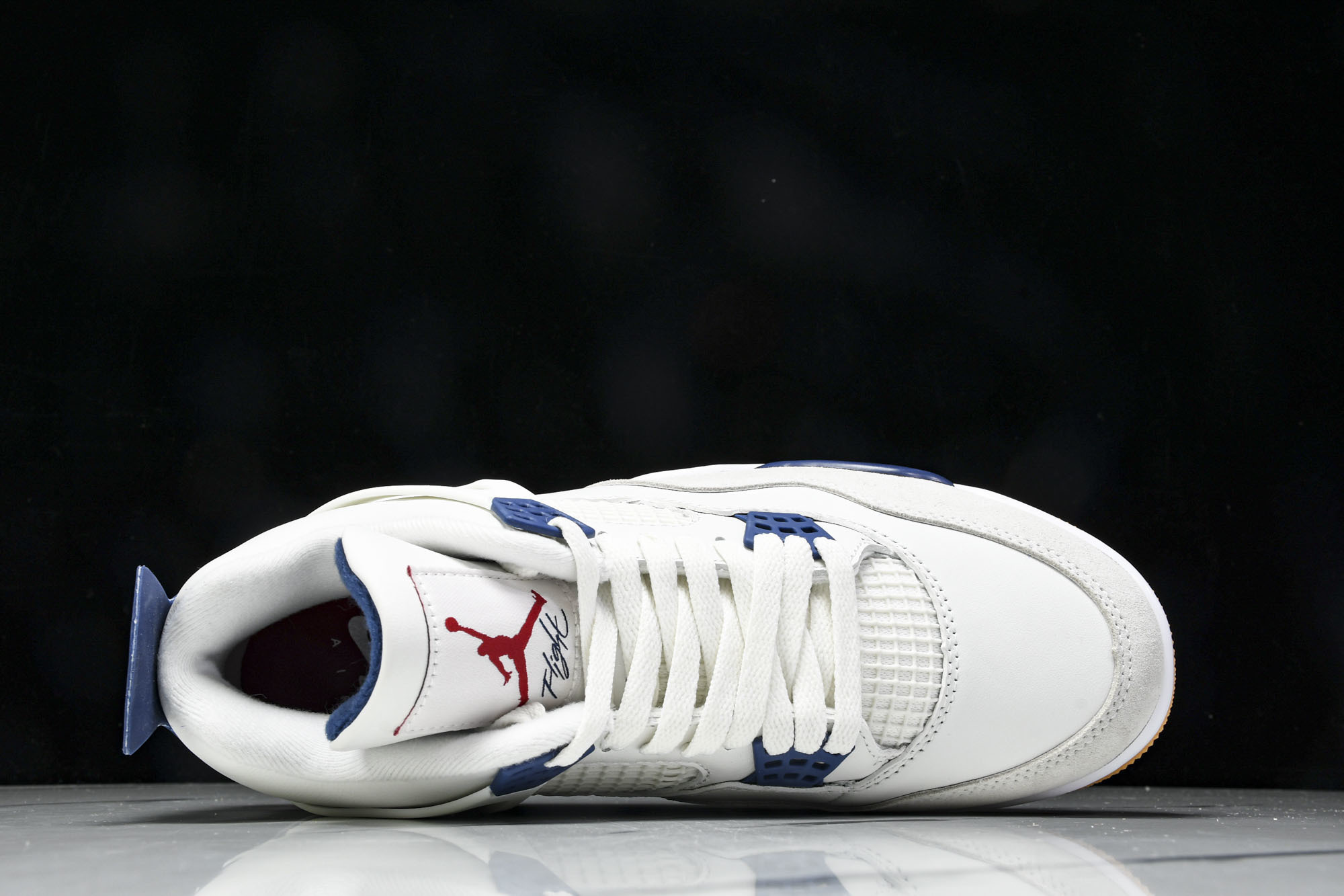 (OG原厂)NK SB x Air Jordan Air 4 Retro SP Navy 海军蓝 DR5