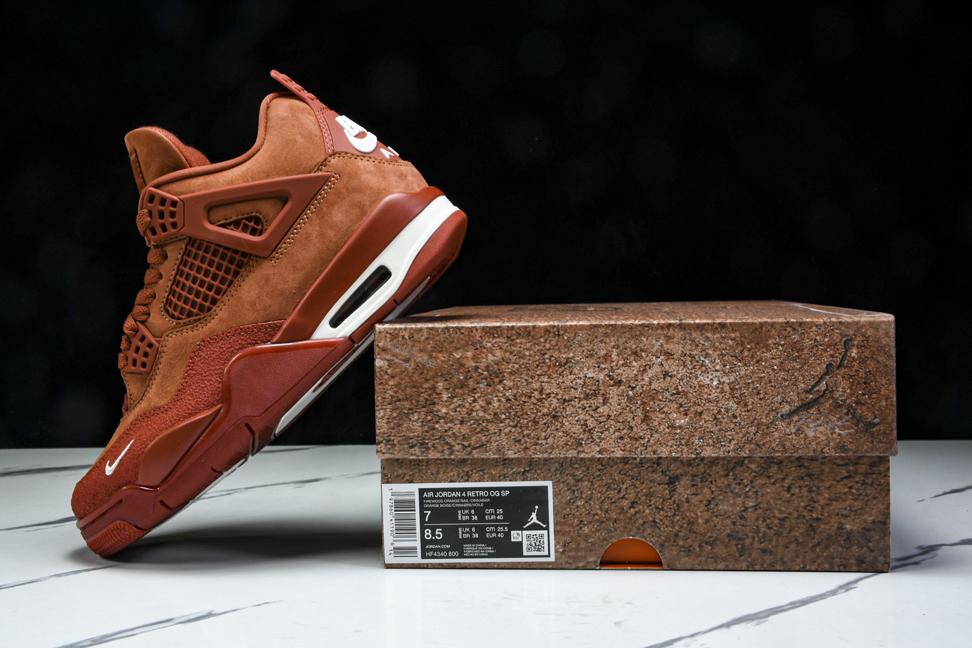 (OG原厂)Nigel Sylvester x Air Jordan Air 4 Retro OG SP