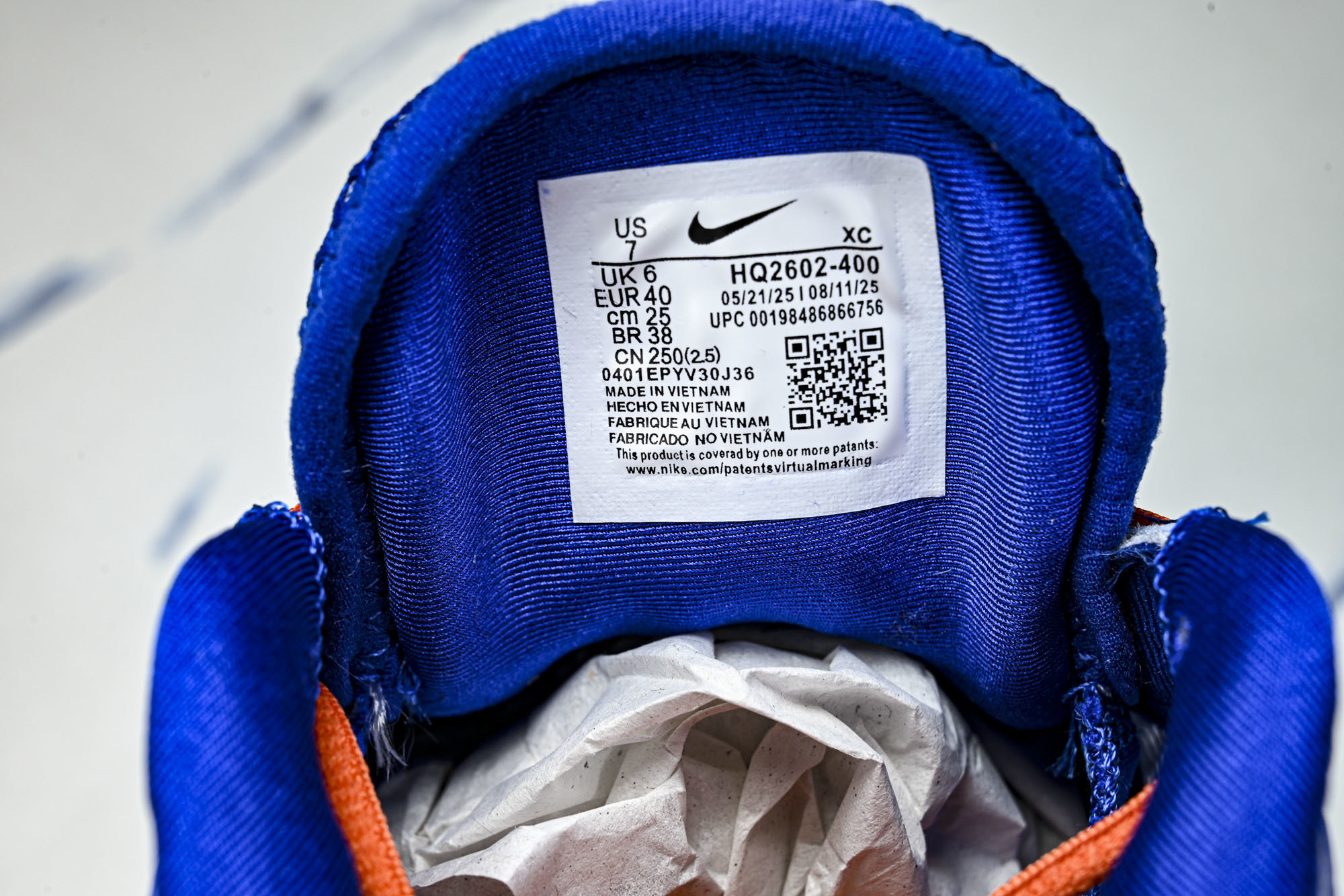 Nike/耐克Vapor 12男女士缓震运动耐磨网球鞋HQ2602 400Size 36 36.5 37