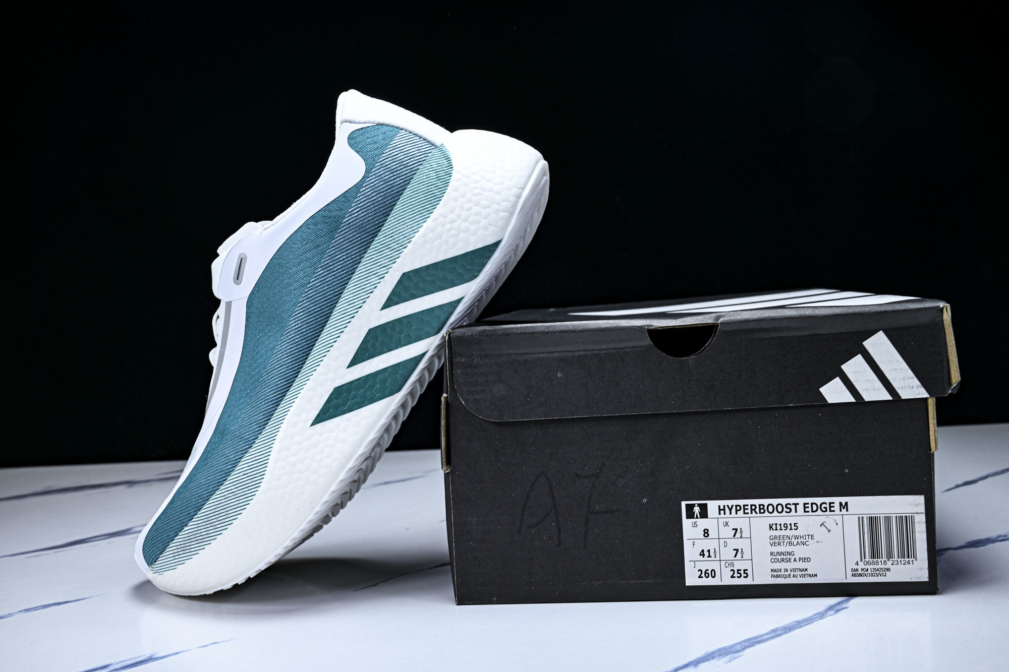 (纯原)Adidas HyperBoost Edge M 阿迪达斯全新爆米花透气缓震跑步鞋KI1915尺