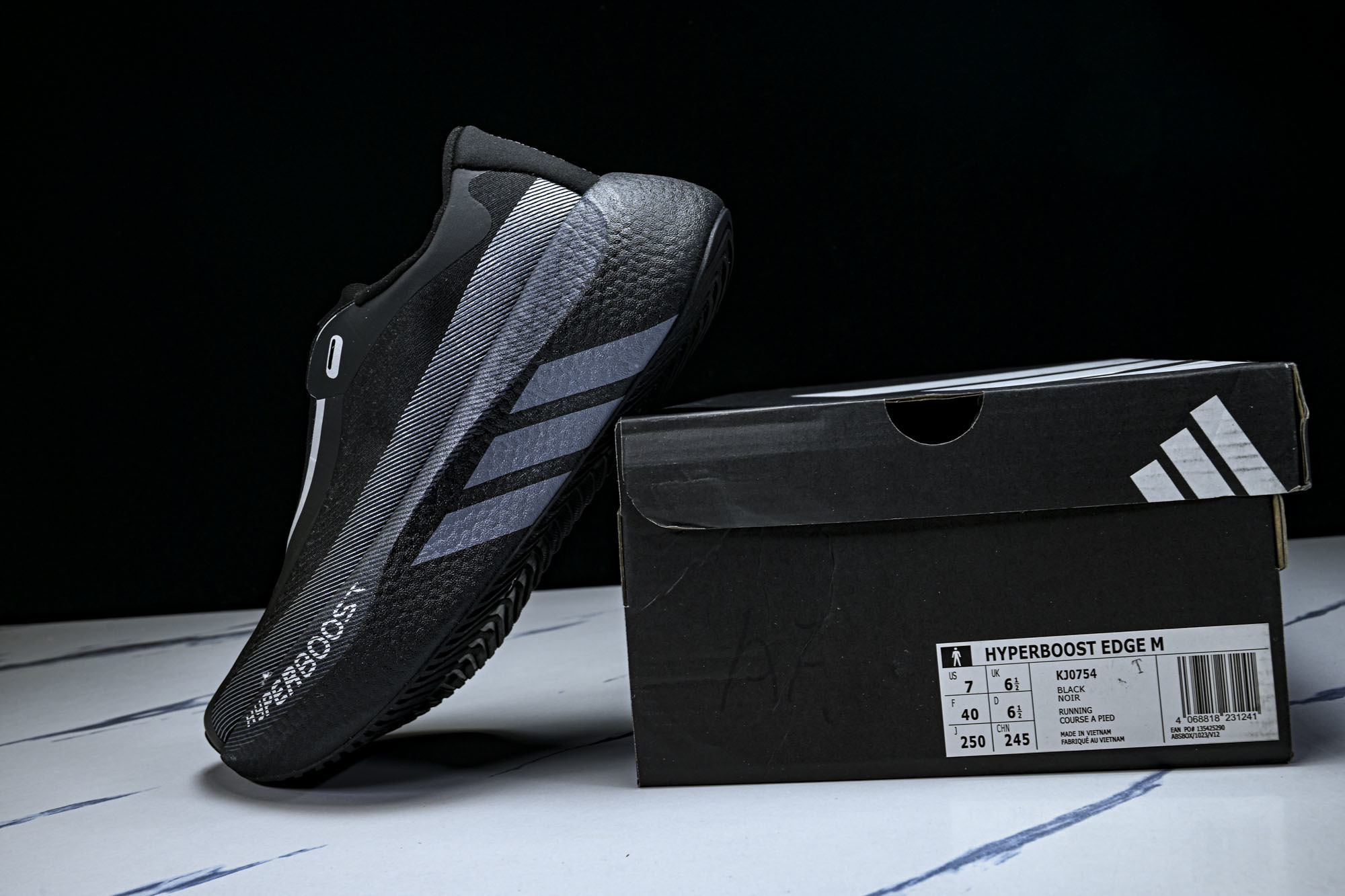 (纯原)Adidas HyperBoost Edge M 阿迪达斯全新爆米花透气缓震跑步鞋KJ0754尺