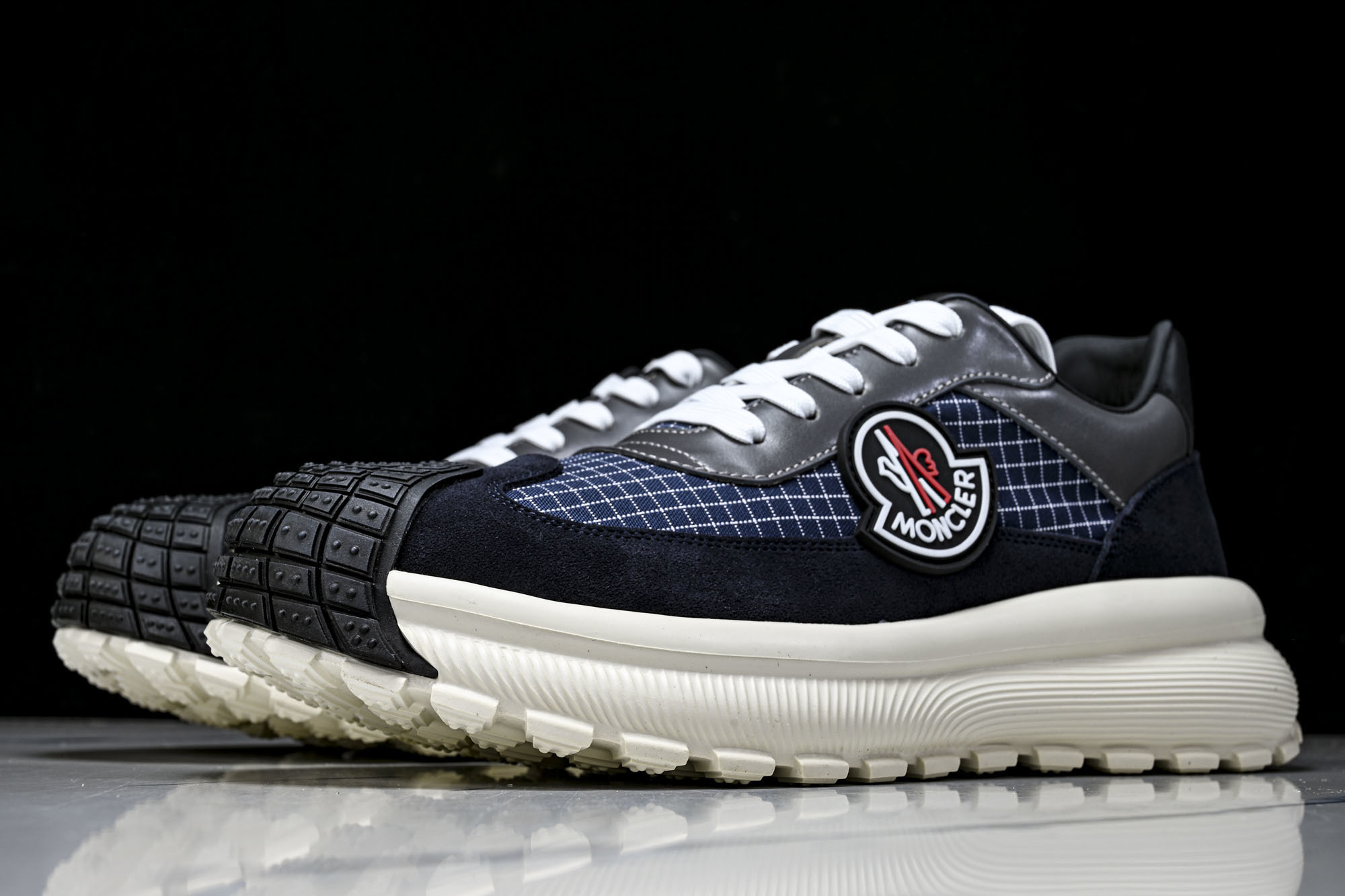 (PT.顶级版)Moncler盟可睐 春夏新品Trailgrip GTX男士运动鞋定制款，3-7天优先出