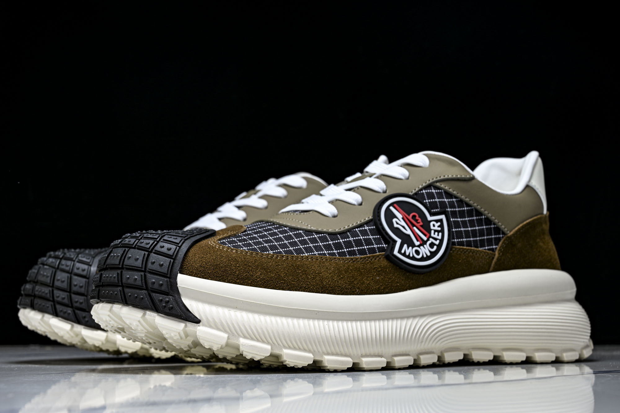 (PT.顶级版)Moncler盟可睐 春夏新品Trailgrip GTX男士运动鞋定制款，3-7天优先出