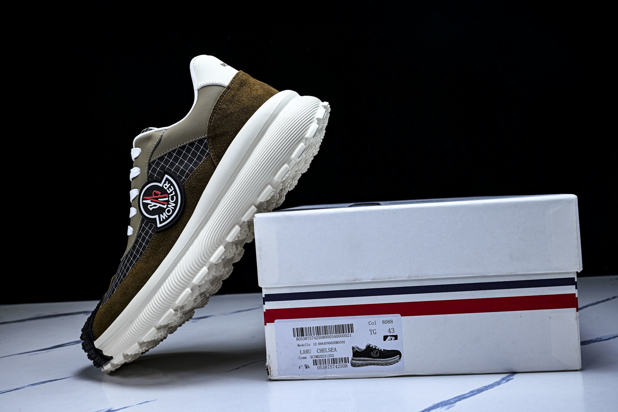 (PT.顶级版)Moncler盟可睐 春夏新品Trailgrip GTX男士运动鞋定制款，3-7天优先出