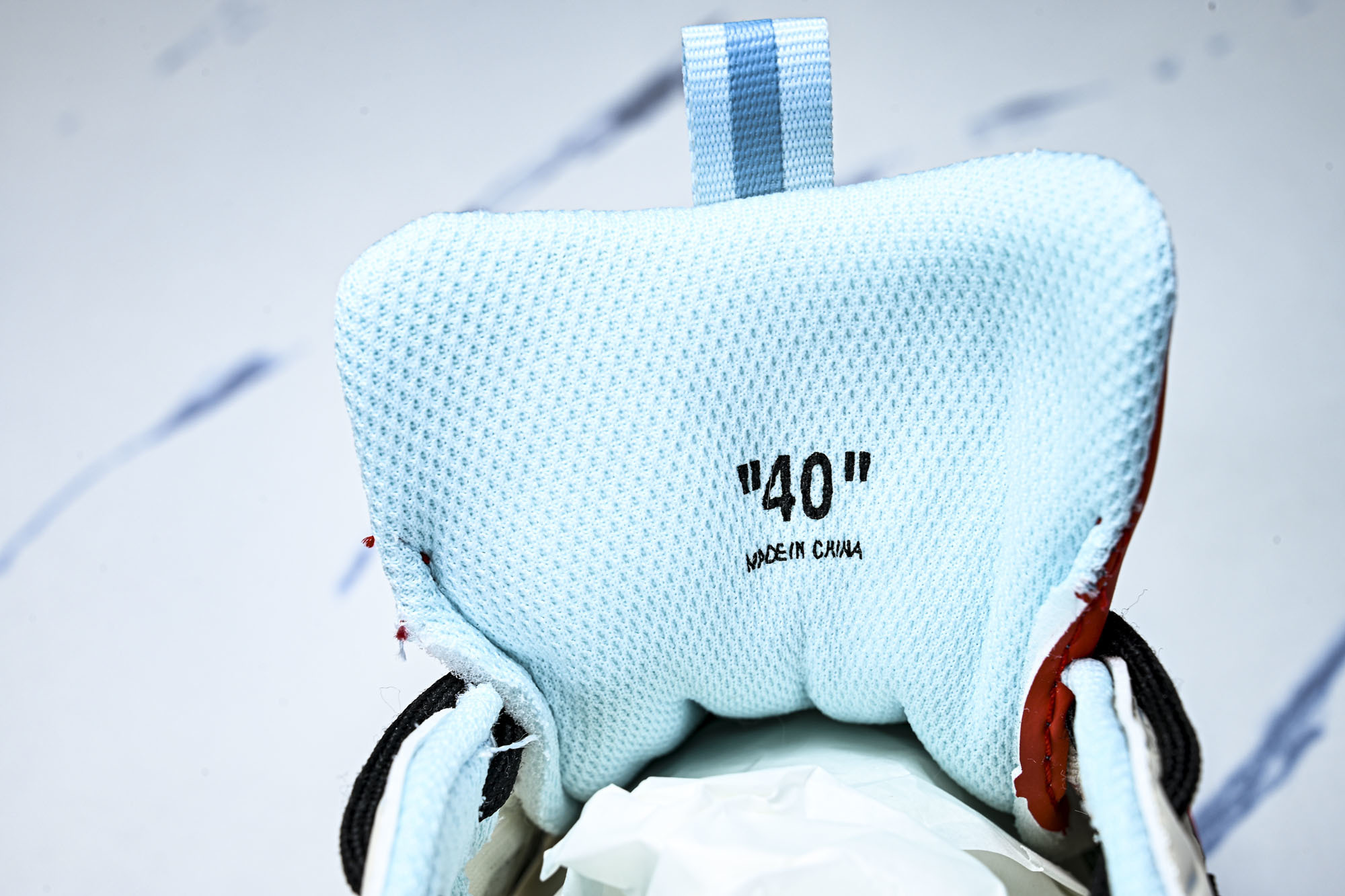 (PT.纯原)OFF WHITE 黑白三箭头登山厚底老爹鞋增高男女运动休闲鞋#穿上off--White 