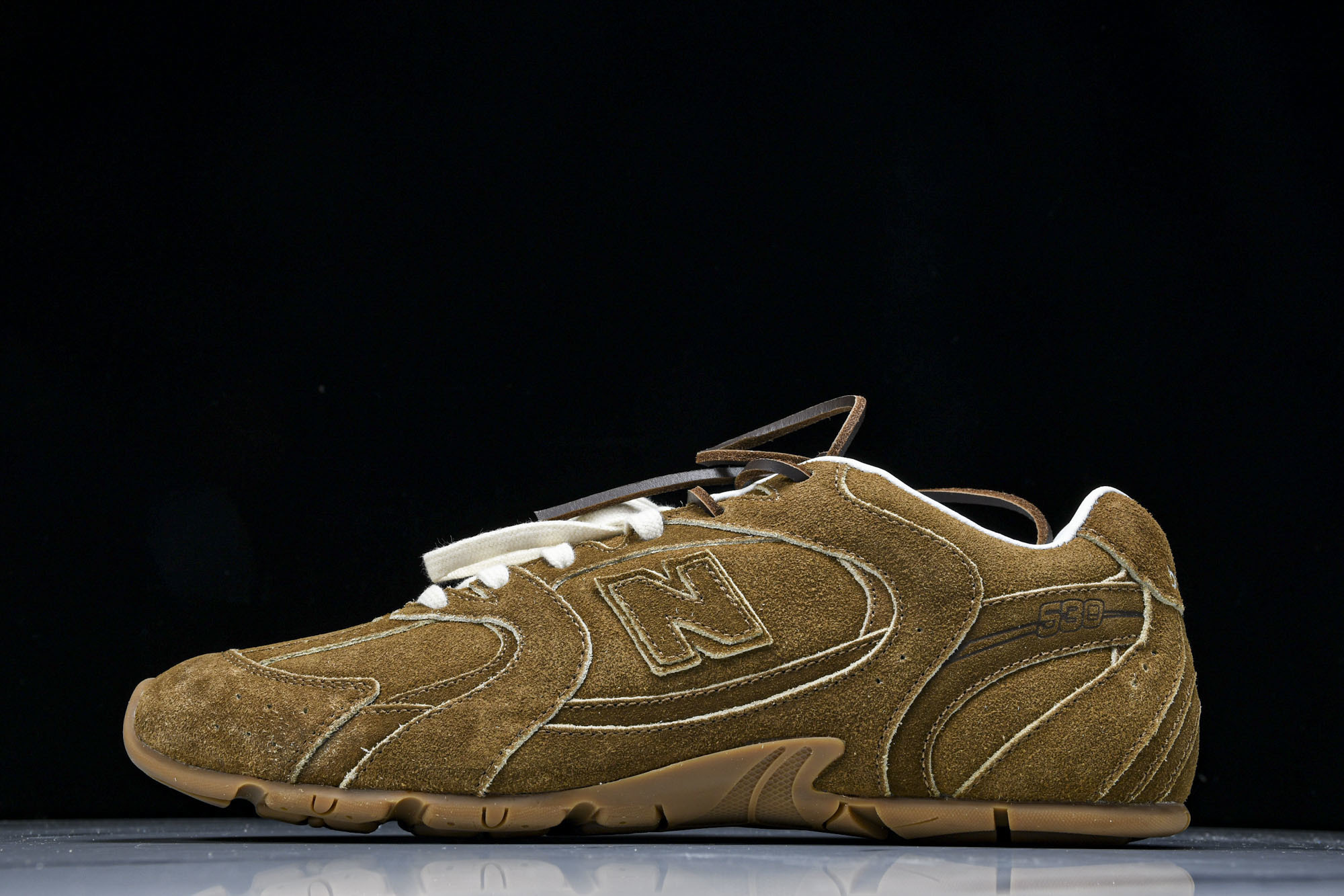 (BQ.原版大厂1:1)New Balance xMi­uMi­u缪­缪24年新款NB联名男女同款薄底德