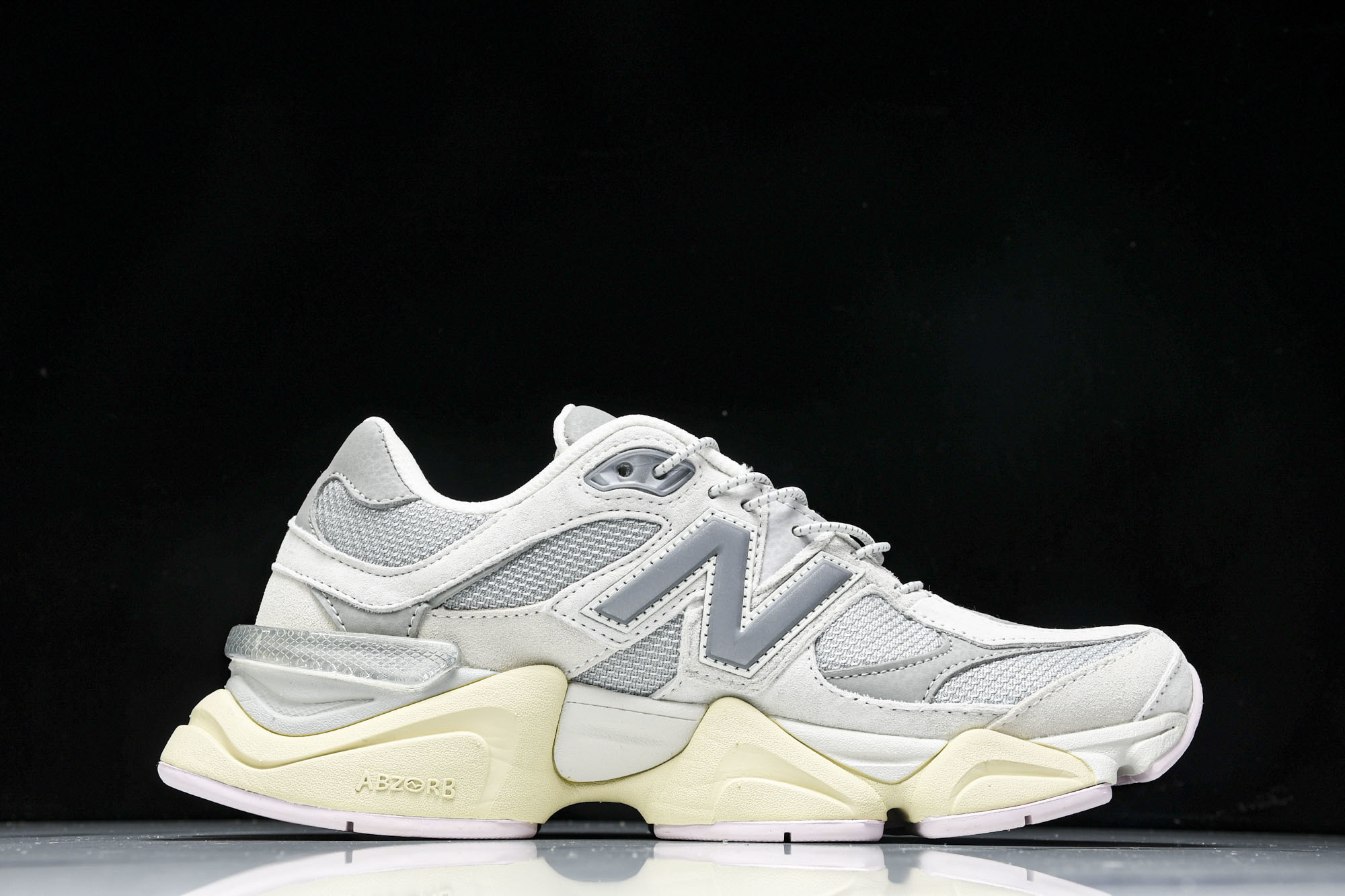 Joe Freshgoods x New Balance NB9060 复古休闲运动慢跑鞋 浅灰紫色 U