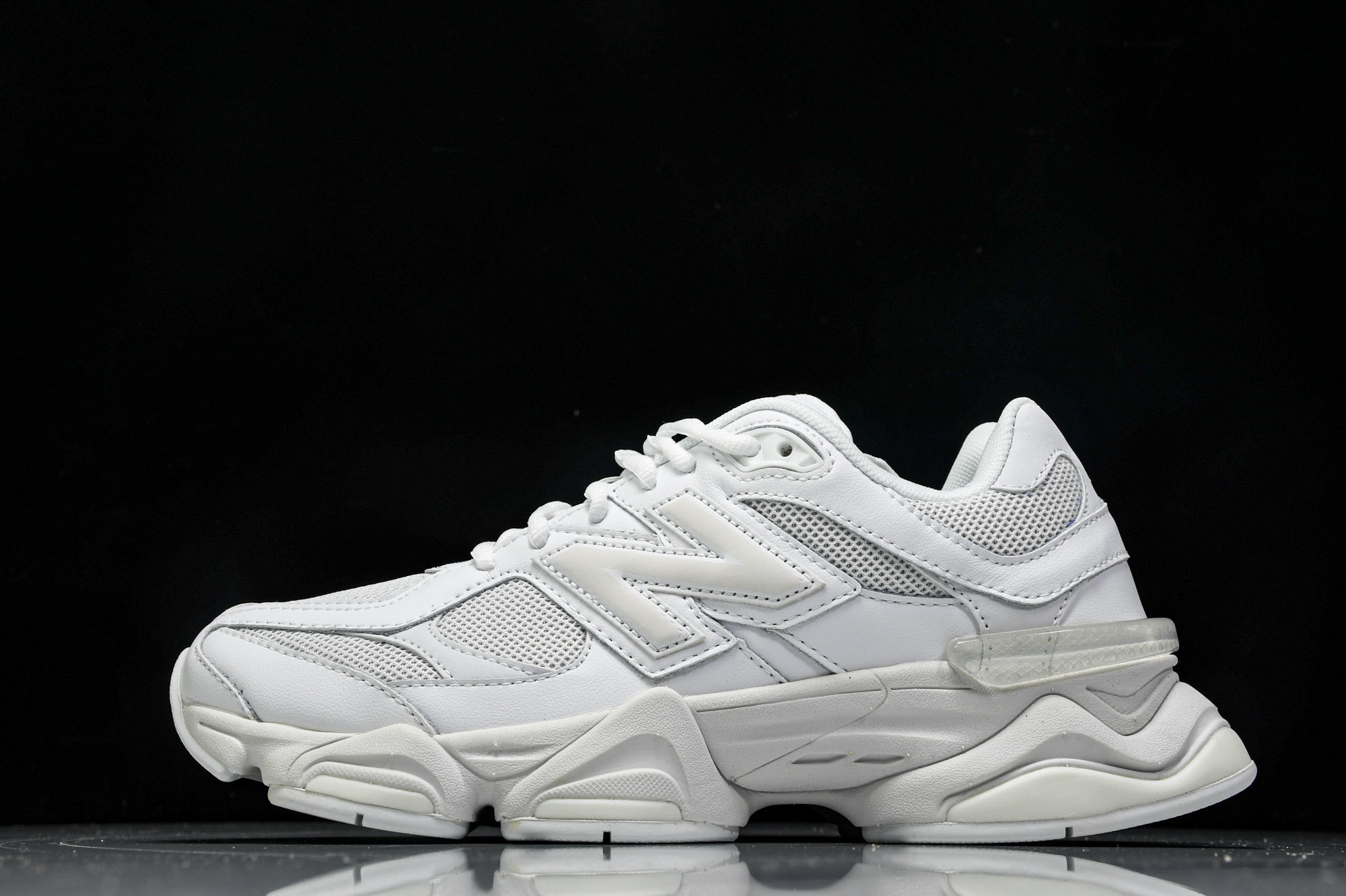 Joe Freshgoods x New Balance NB9060 复古休闲运动慢跑鞋 全白色 U9