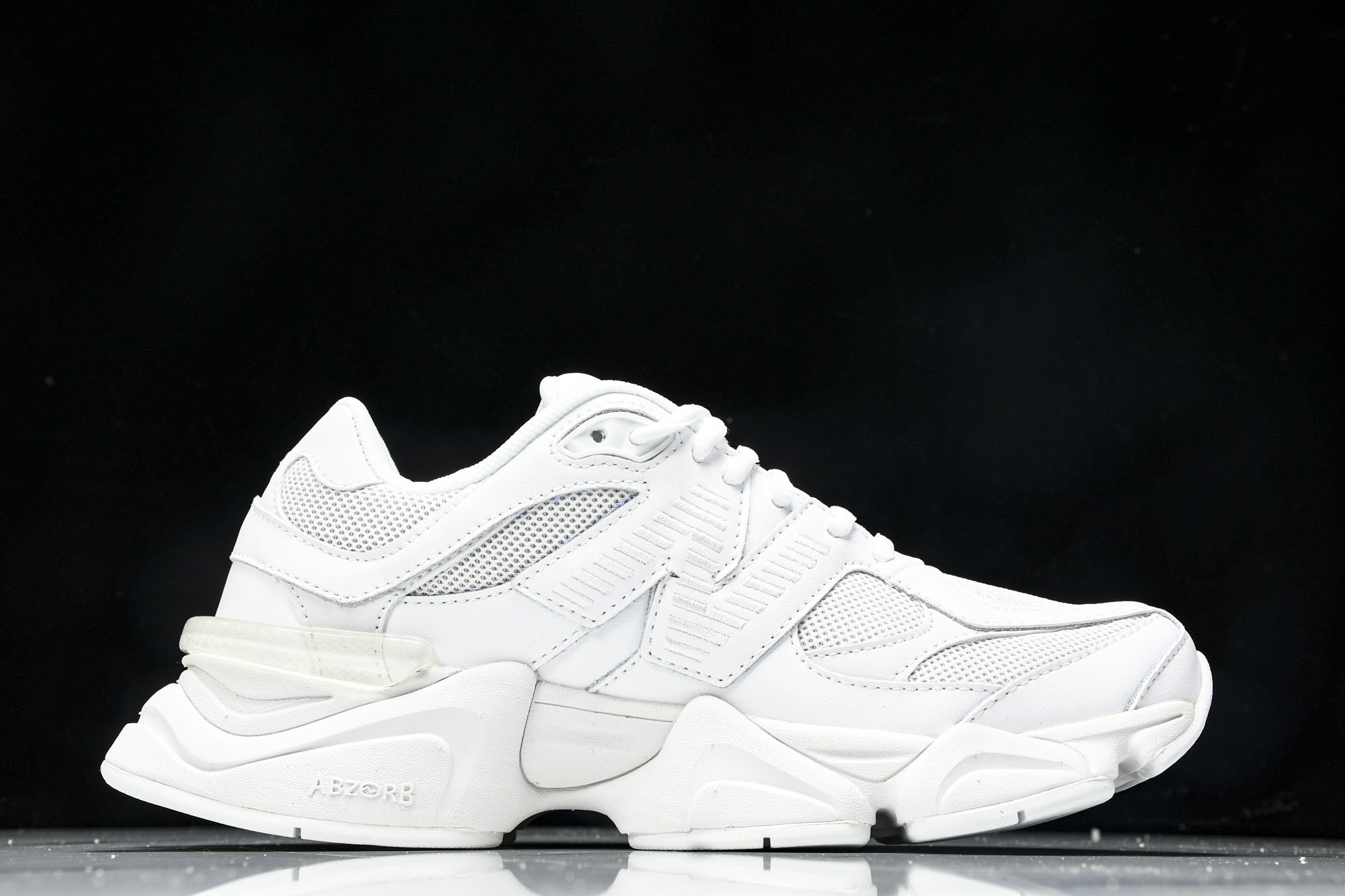 Joe Freshgoods x New Balance NB9060 复古休闲运动慢跑鞋 全白色 U9