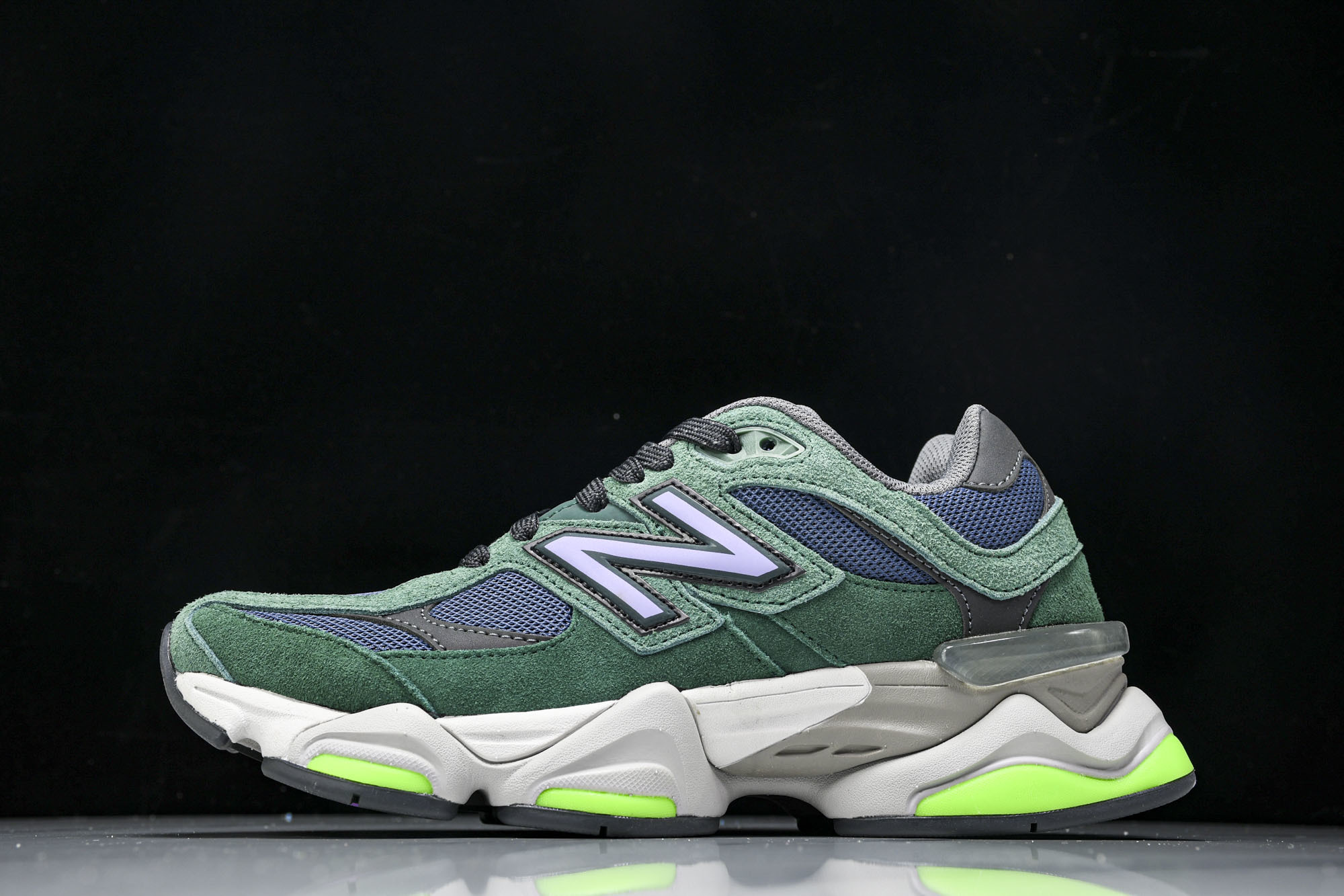 Joe Freshgoods x New Balance NB9060 复古休闲运动慢跑鞋 绿色 U90
