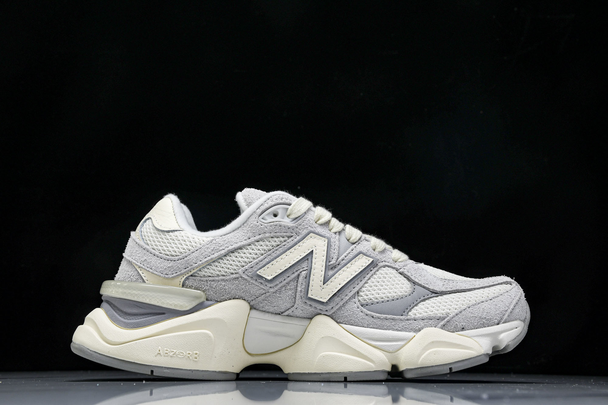 Joe Freshgoods x New Balance NB9060 复古休闲运动慢跑鞋 白灰白色 U