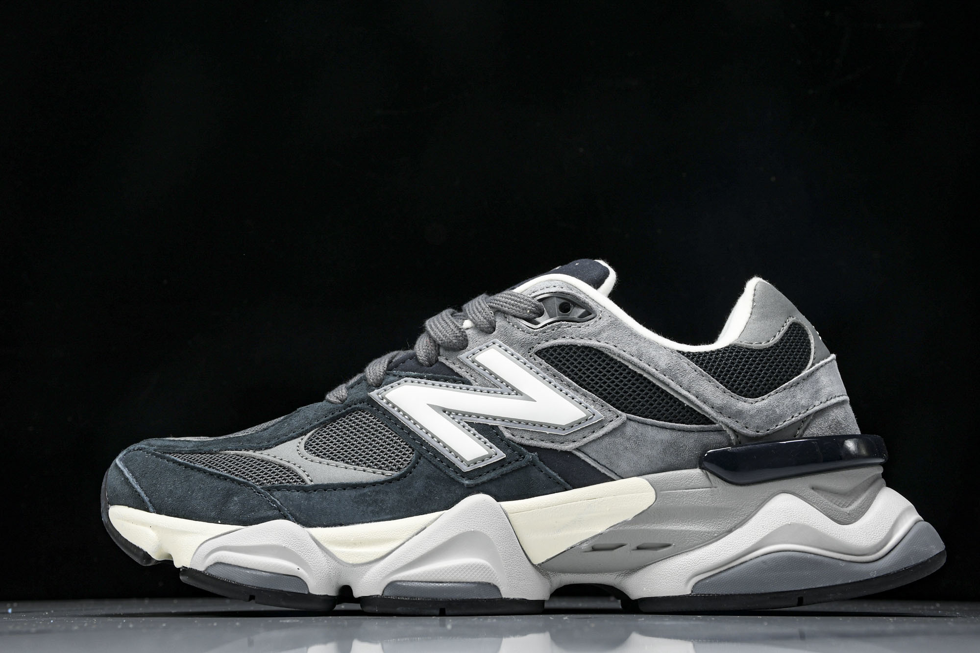 Joe Freshgoods x New Balance NB9060 复古休闲运动慢跑鞋 黑灰色 U9