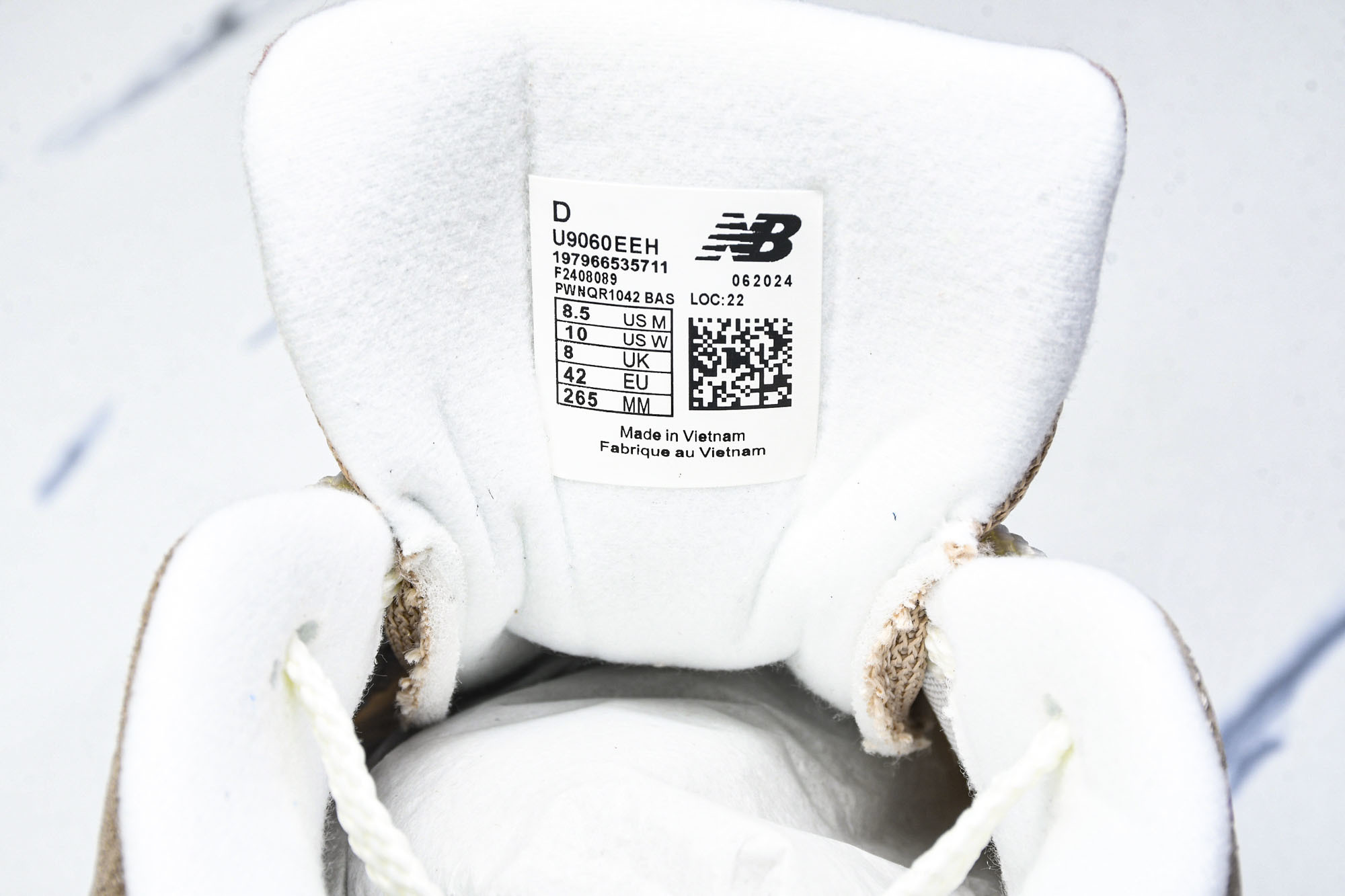 New Balance NB9060 复古休闲运动慢跑鞋 U9060EEH#原档案3D模具，原纸板，原厂